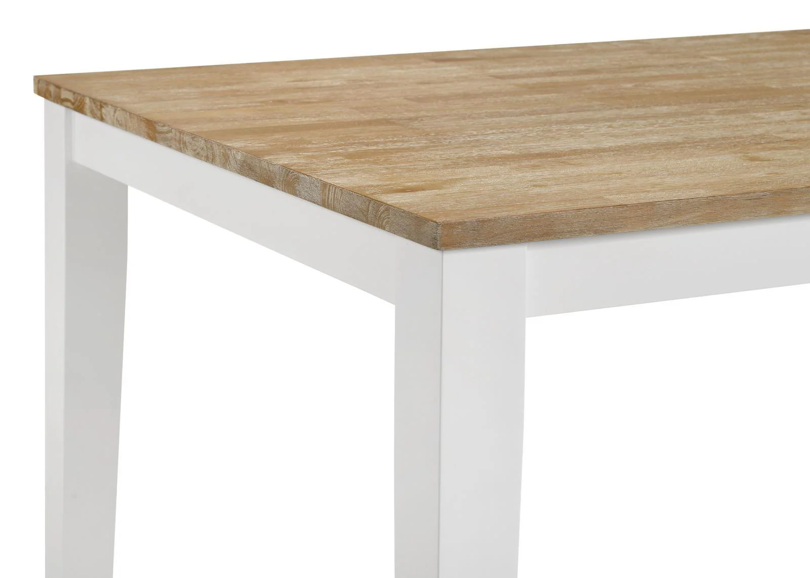 Hollis Brown/White 5-Piece Rectangular Dining Set - Image 8