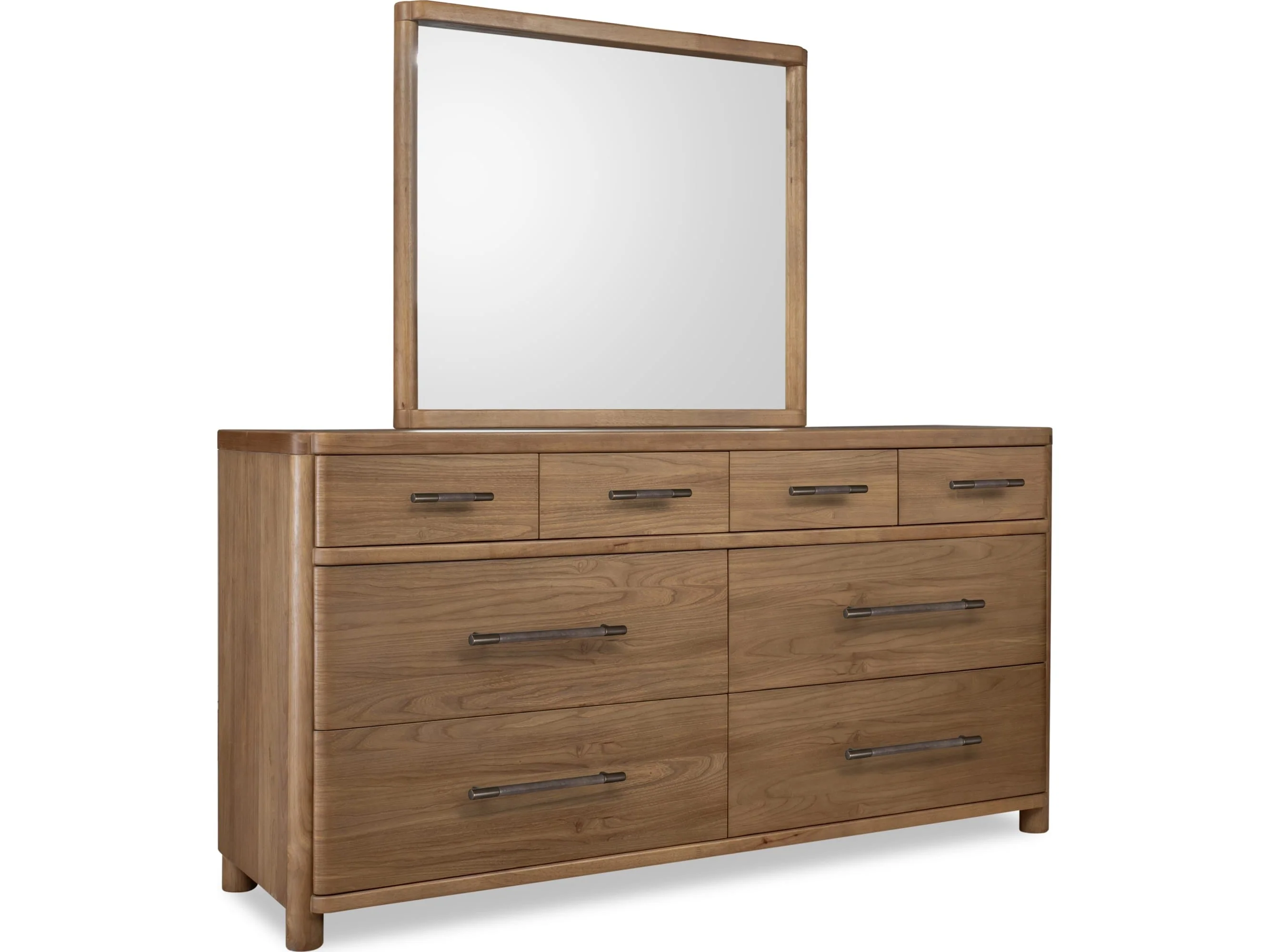 Hollis Cabin Glow 8 Drawer Dresser