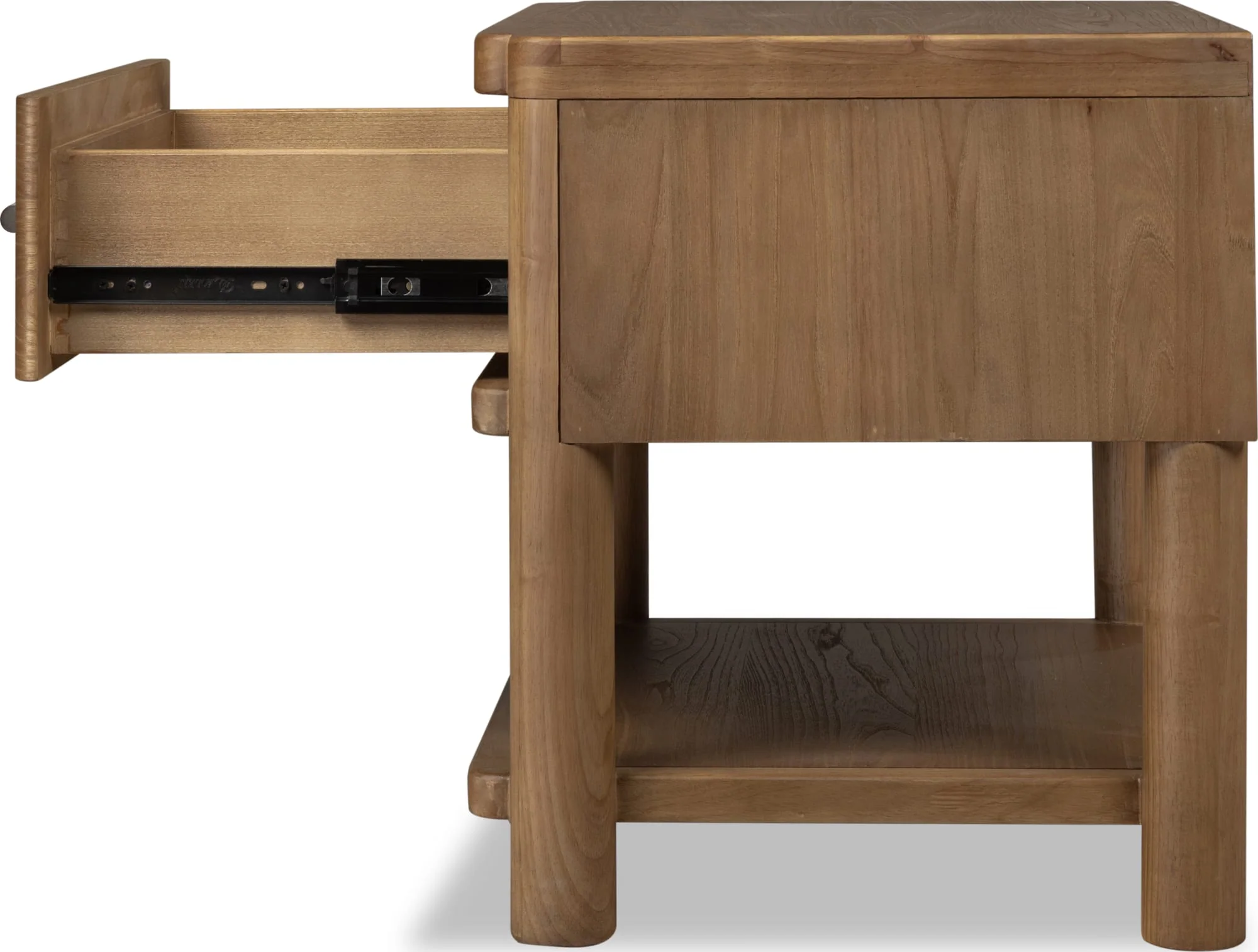 Hollis Cabin Glow One Drawer Nightstand w/CM - Image 4
