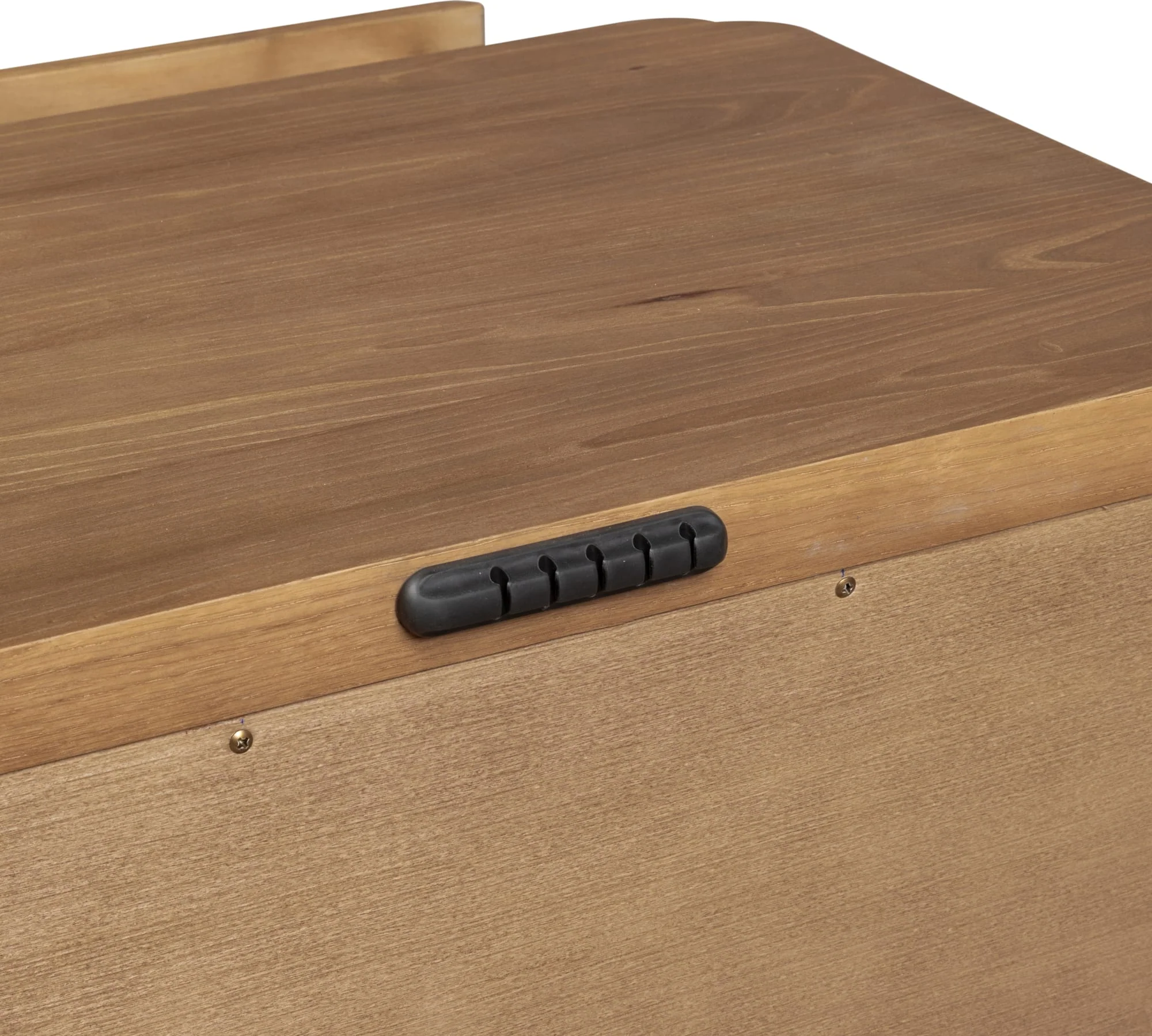 Hollis Cabin Glow Two Drawer Nightstand w/CM - Image 4