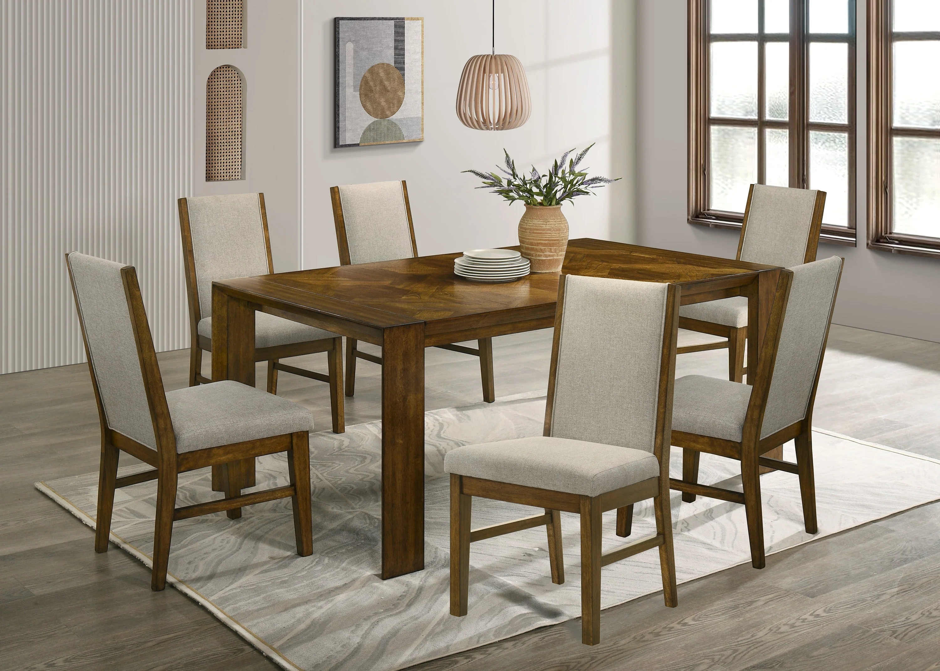 Hollister Brown Dining Chair, Set of 2 - Image 4