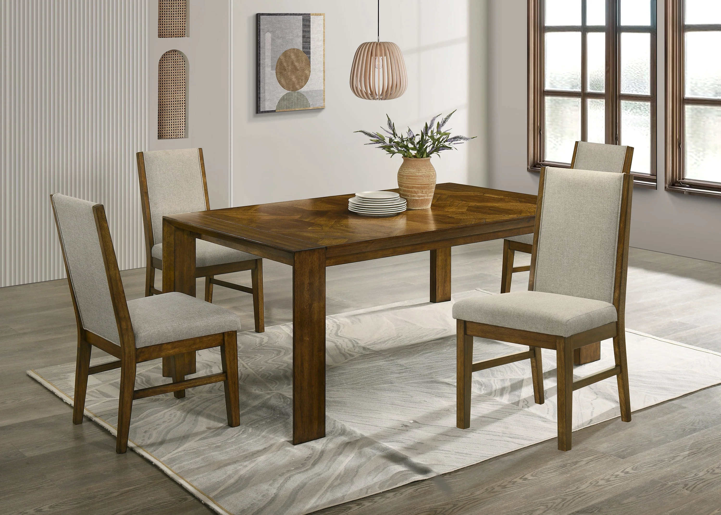 Hollister Brown Dining Chair, Set of 2 - Image 5