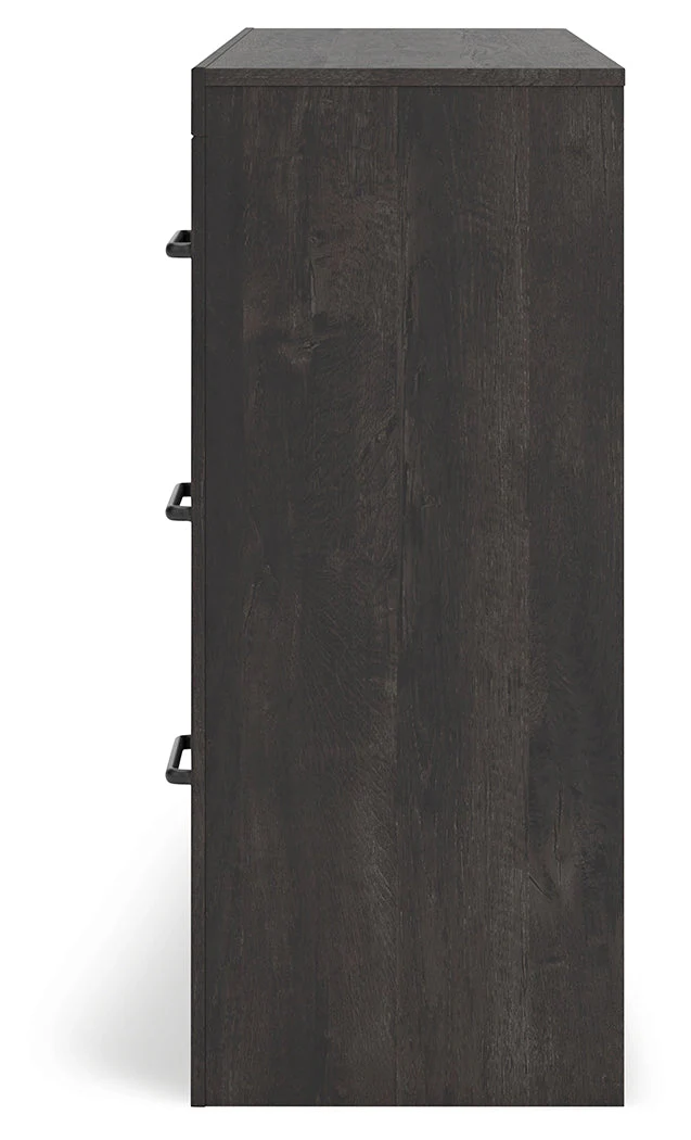 Hollivern Dark Gray Dresser - Image 7