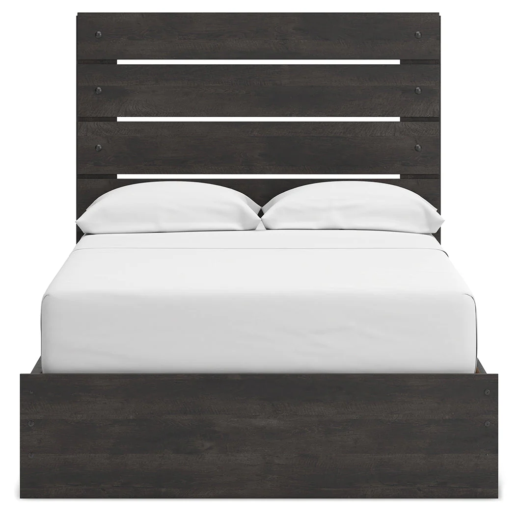 Hollivern Dark Gray Full Storage Platform Bed with 4 Drawers - Image 7