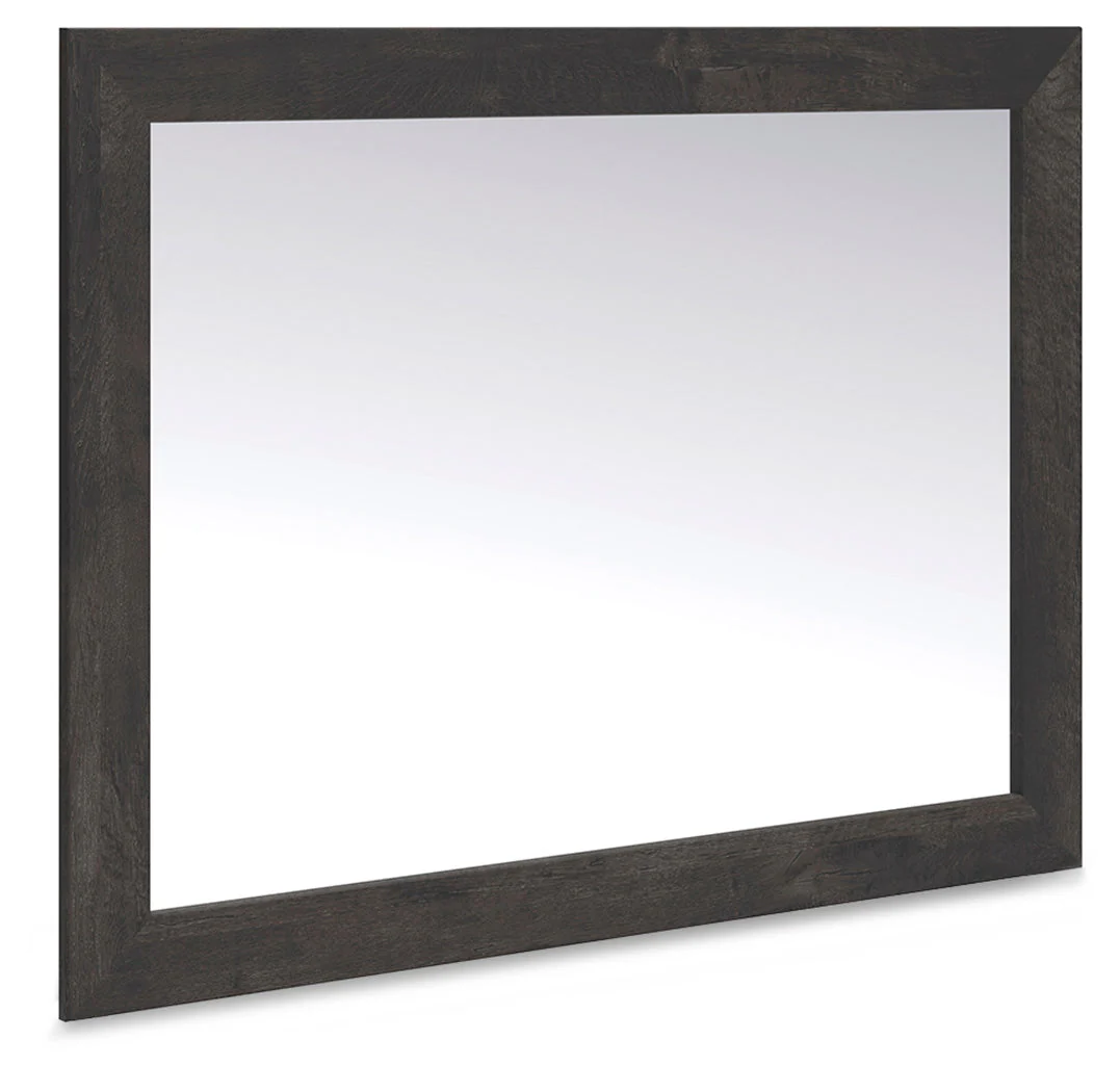 Hollivern Dark Gray Panel Bedroom Set - Image 19