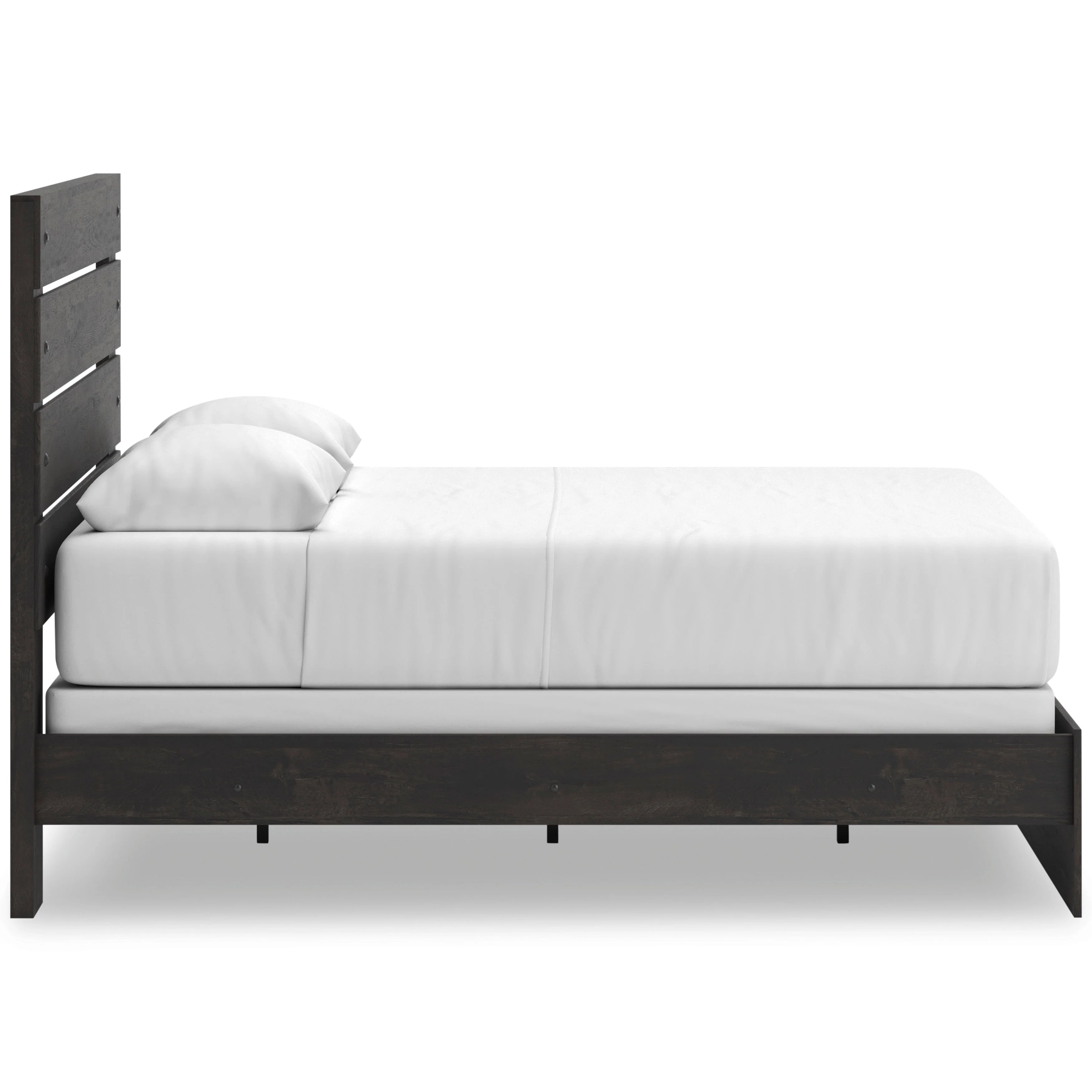 Hollivern Dark Gray Panel Bedroom Set - Image 5