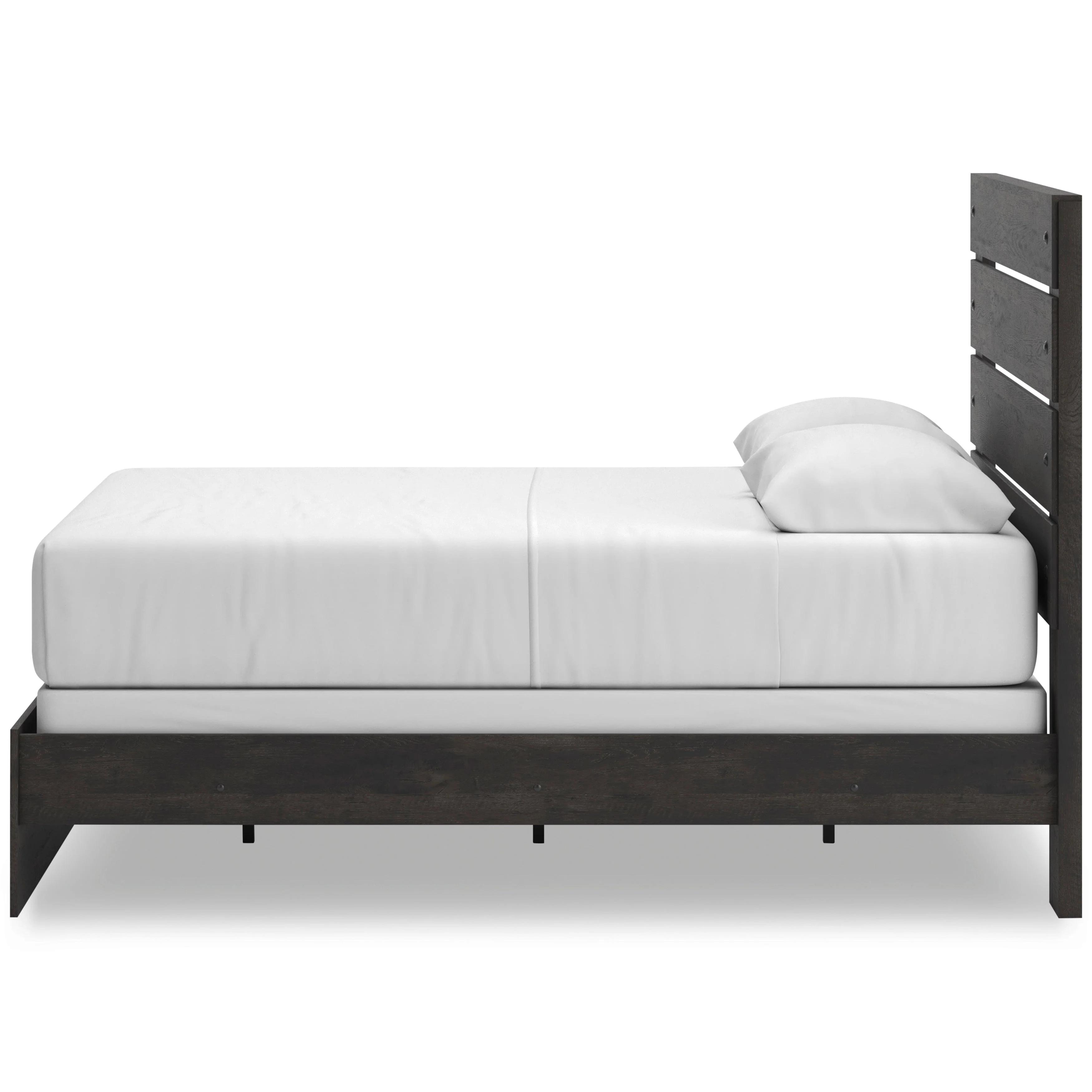Hollivern Dark Gray Panel Bedroom Set - Image 6