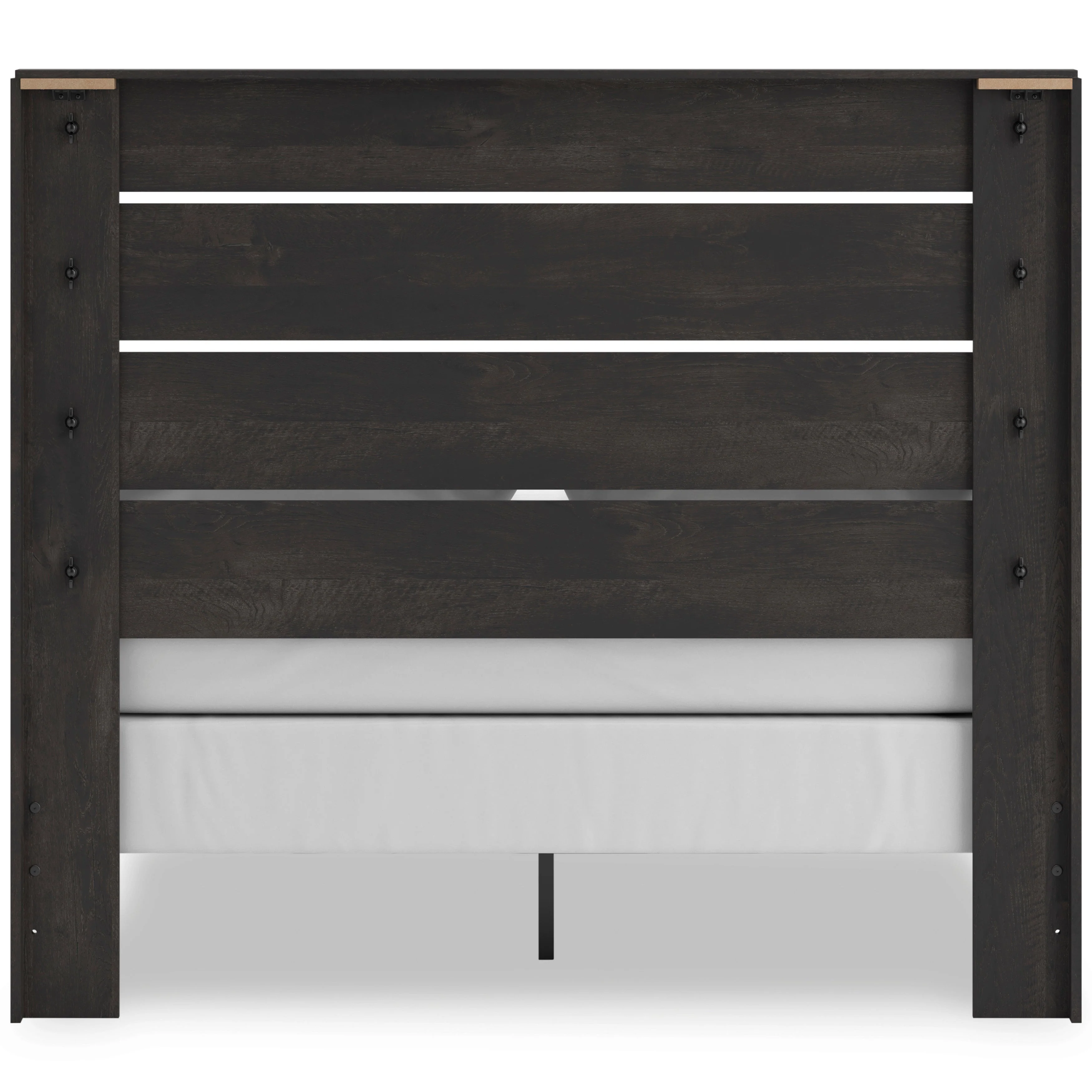Hollivern Dark Gray Panel Bedroom Set - Image 7