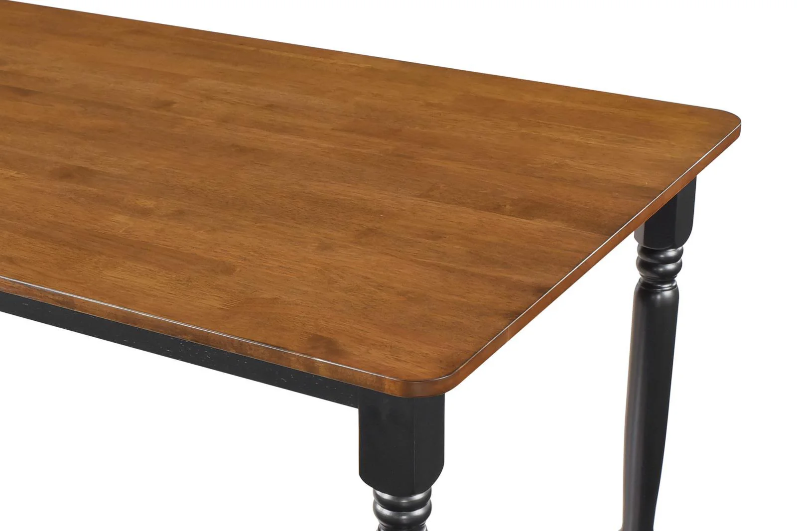 Hollyoak Walnut/Black 7-Piece Rectangular Dining Set - Image 5