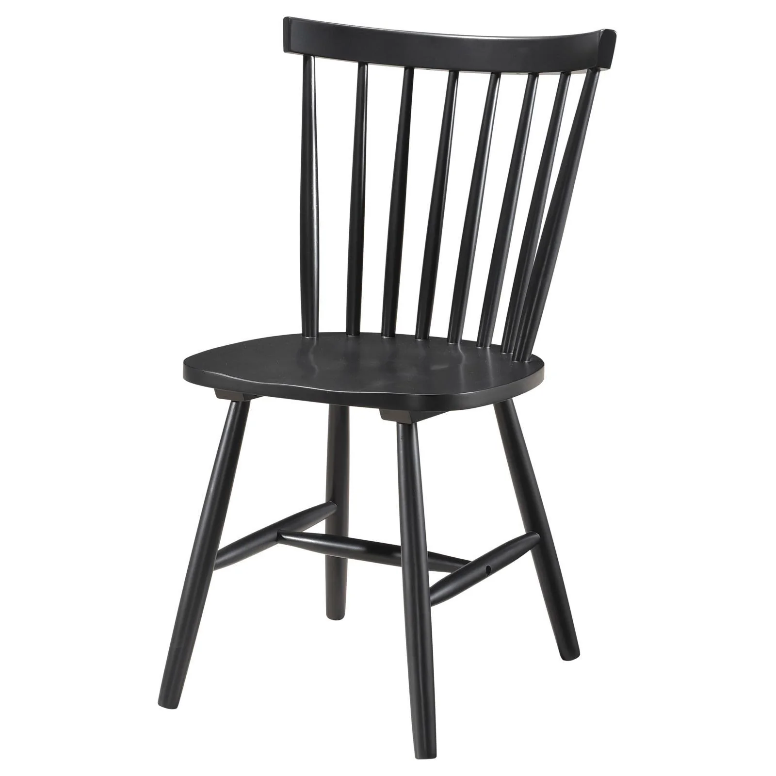 Hollyoak Windsor Spindle Back Dining Side Chairs Black (Set of 2) - Image 4