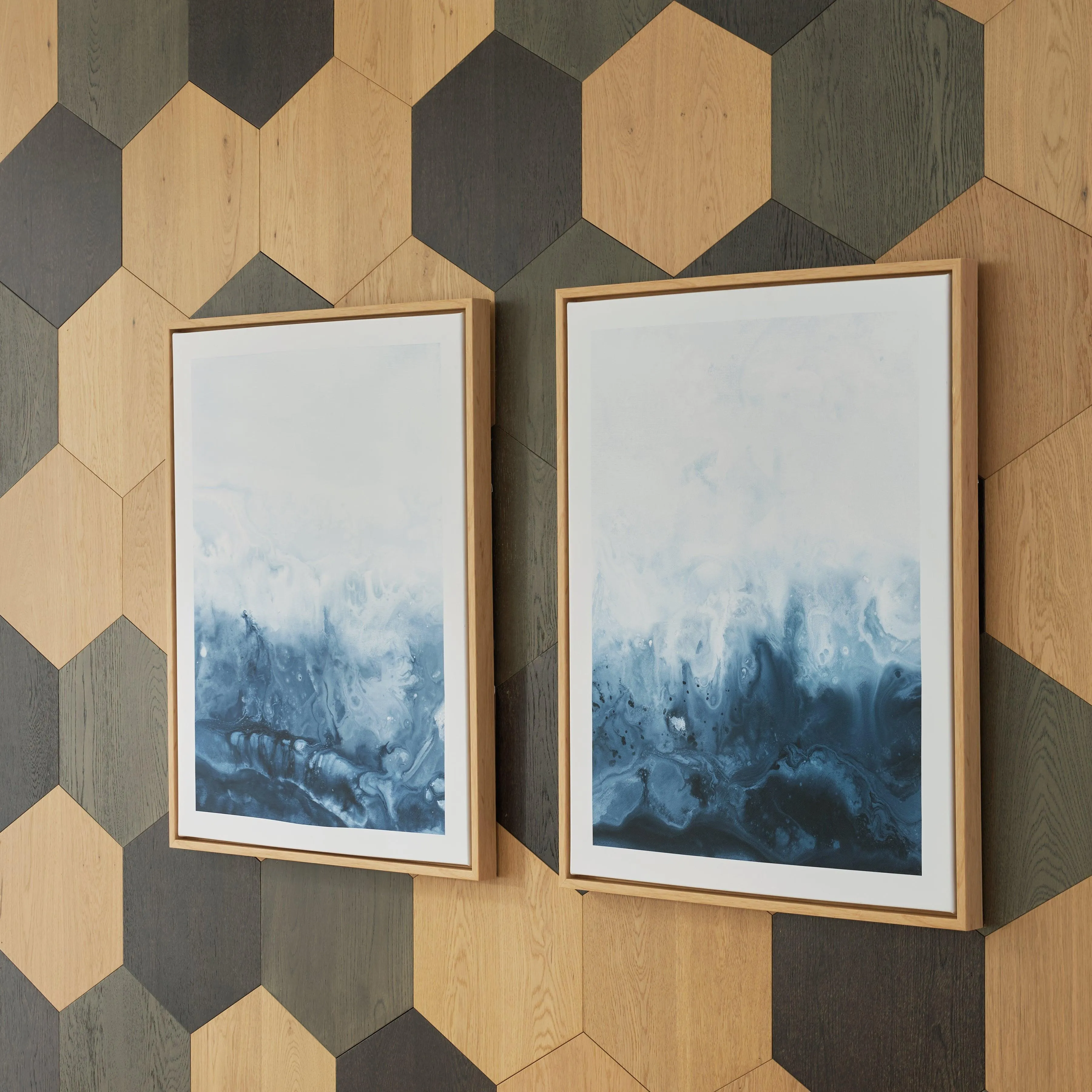 Holport Blue/White Wall Art - Image 5