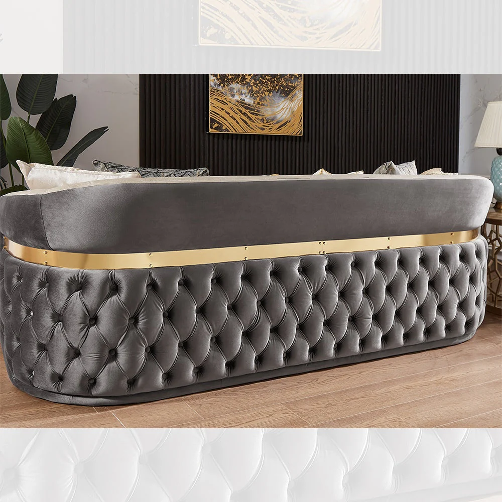 Homey Design HD-9008 Sofa - Image 2