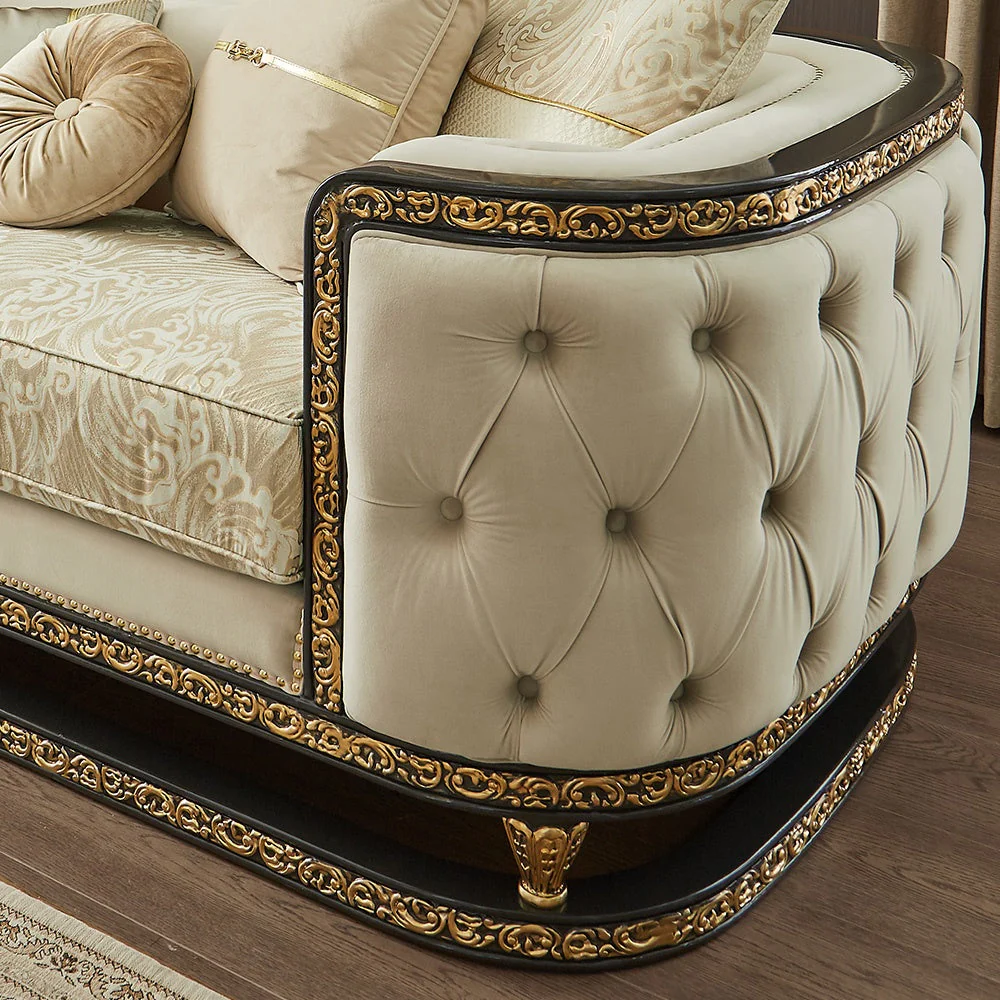 Homey Design HD-9010 Loveseat - Image 4