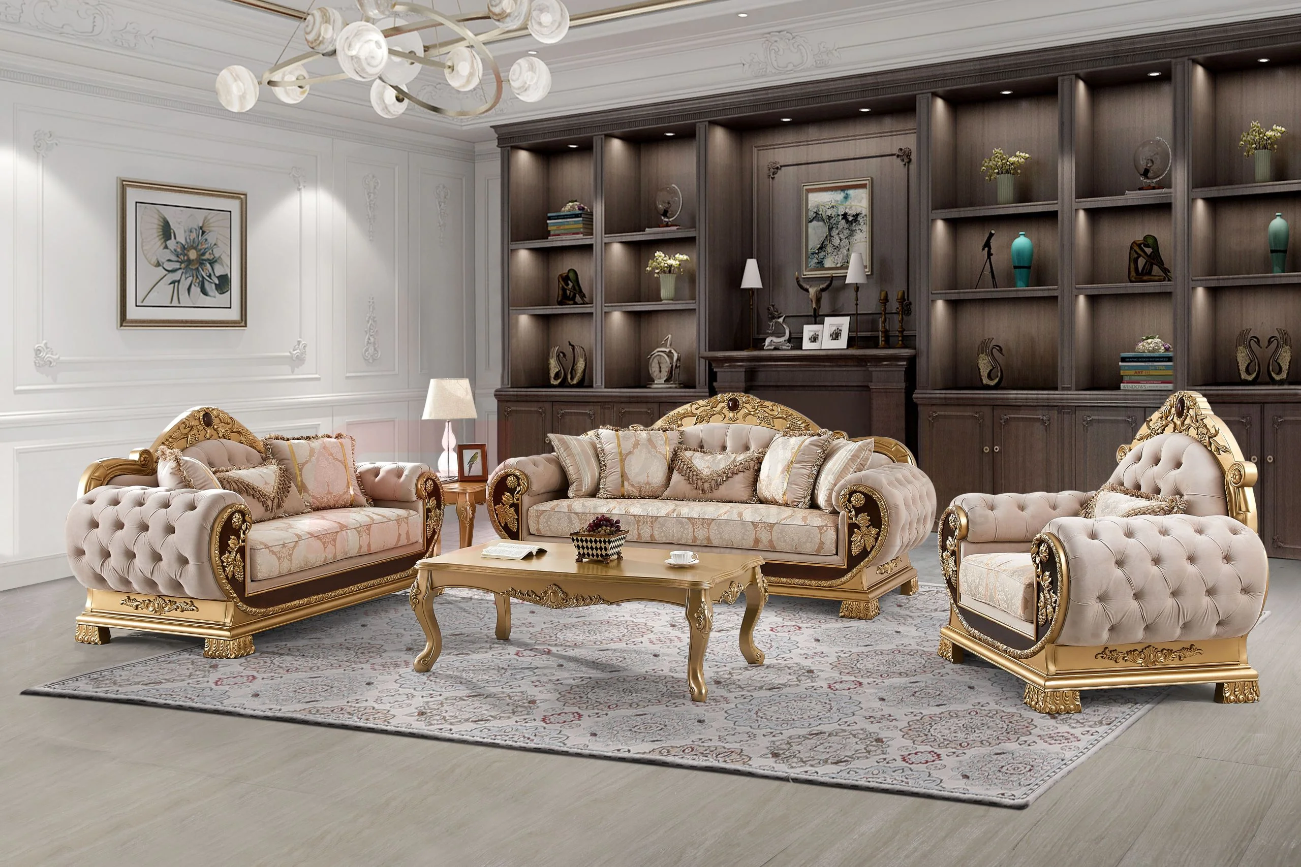 Homey Design HD-9016 3-Piece Set
