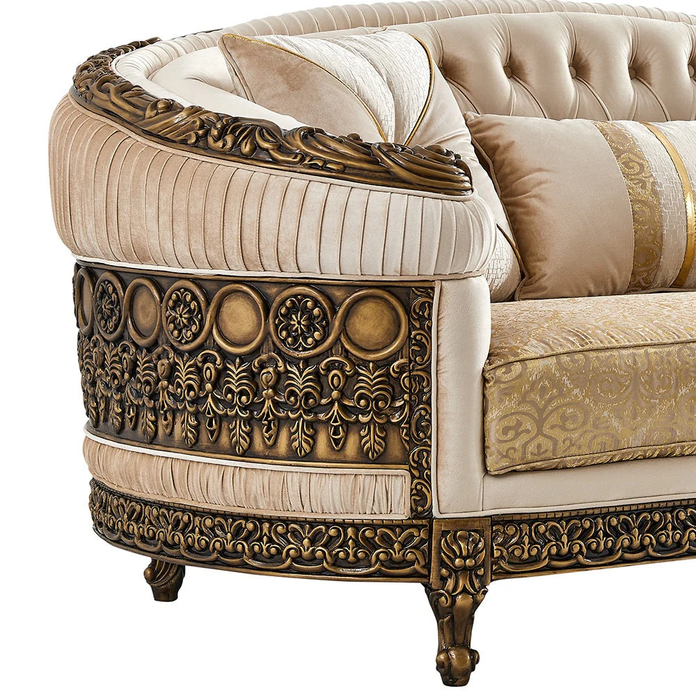 Homey Design HD-9017 Loveseat - Image 2