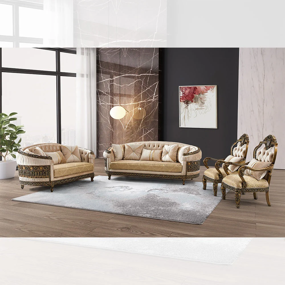 Homey Design HD-9017 Sofa - Image 4