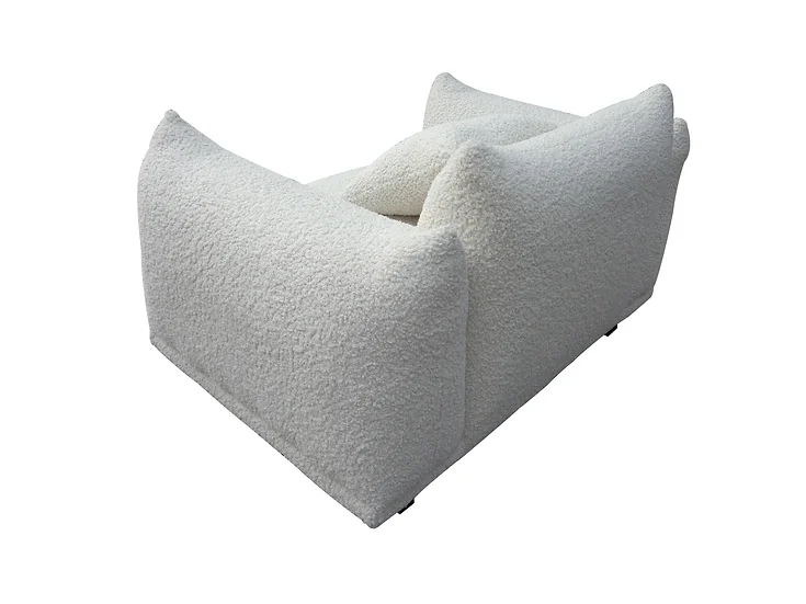 Homey Luxury White 2 Piece Living Room Set - Image 9