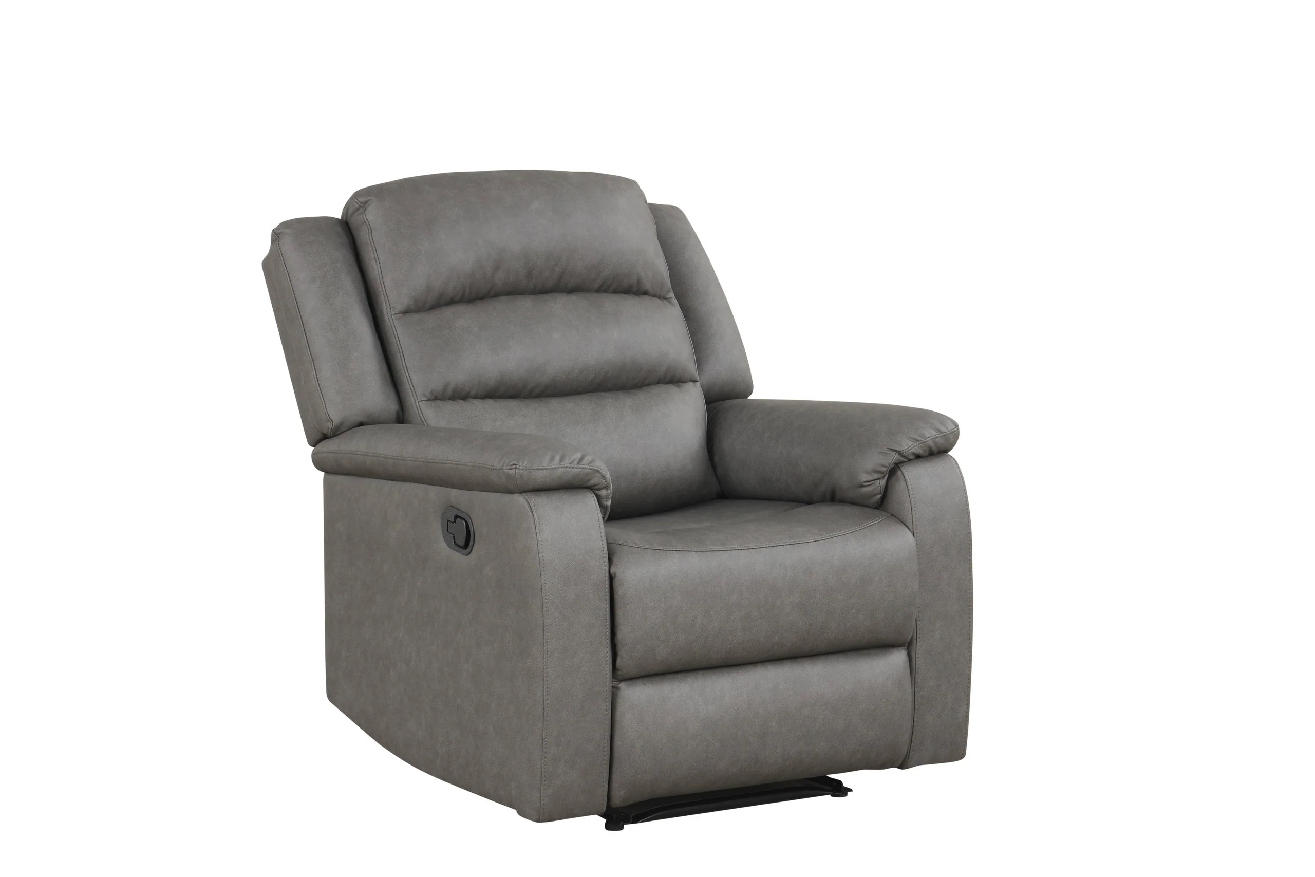 Hope Gray 3-Piece Reclining Living Room Set - Image 4