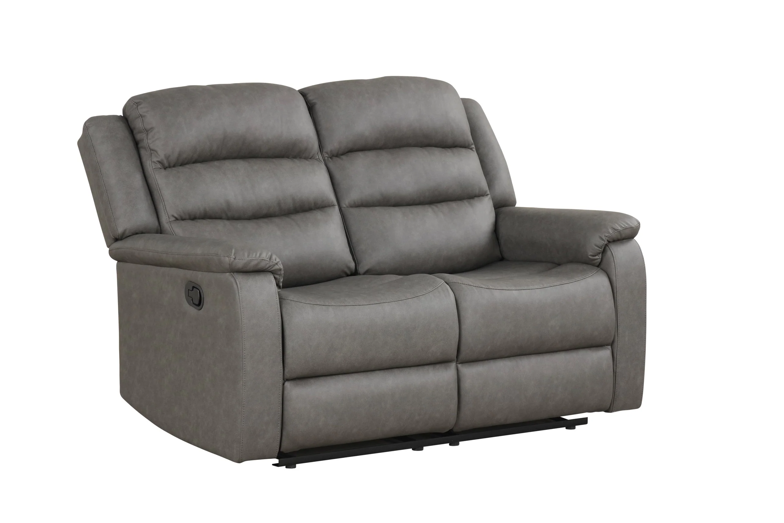 Hope Gray 3-Piece Reclining Living Room Set - Image 5