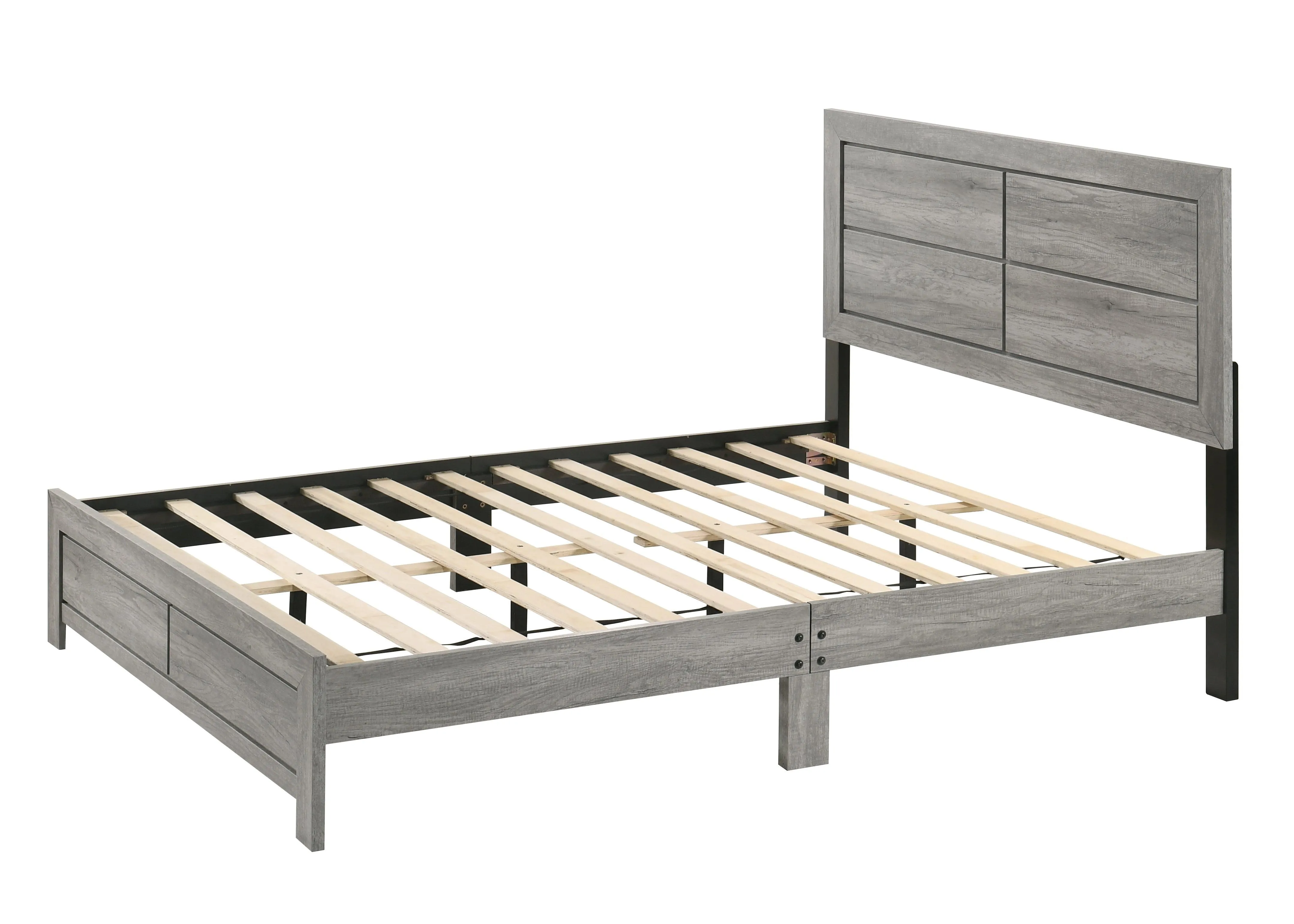 Hopkins Driftwood Full Platform Bed - Image 3