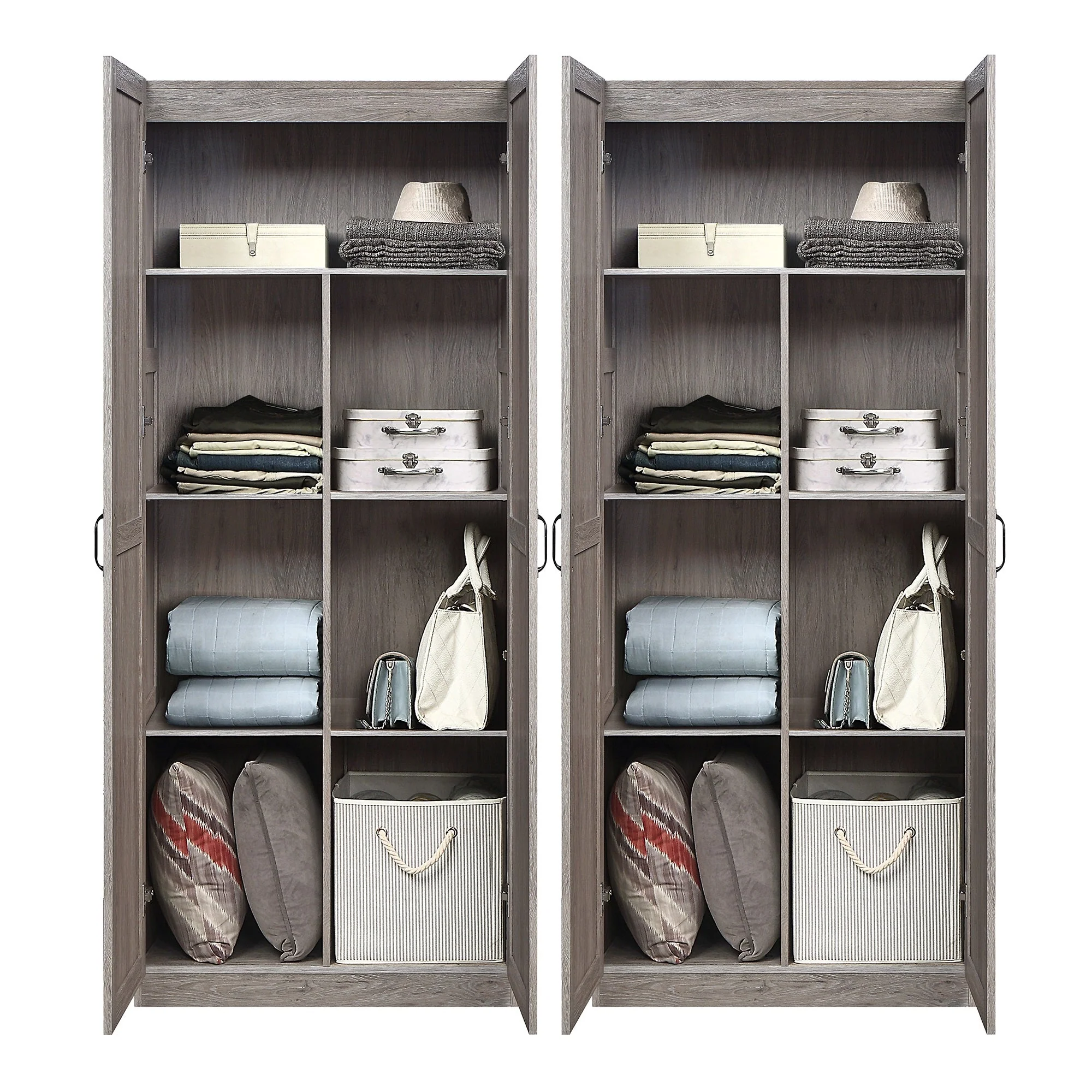Hopkins Storage Closet 2.0 in Grey (set of 2) - Image 5