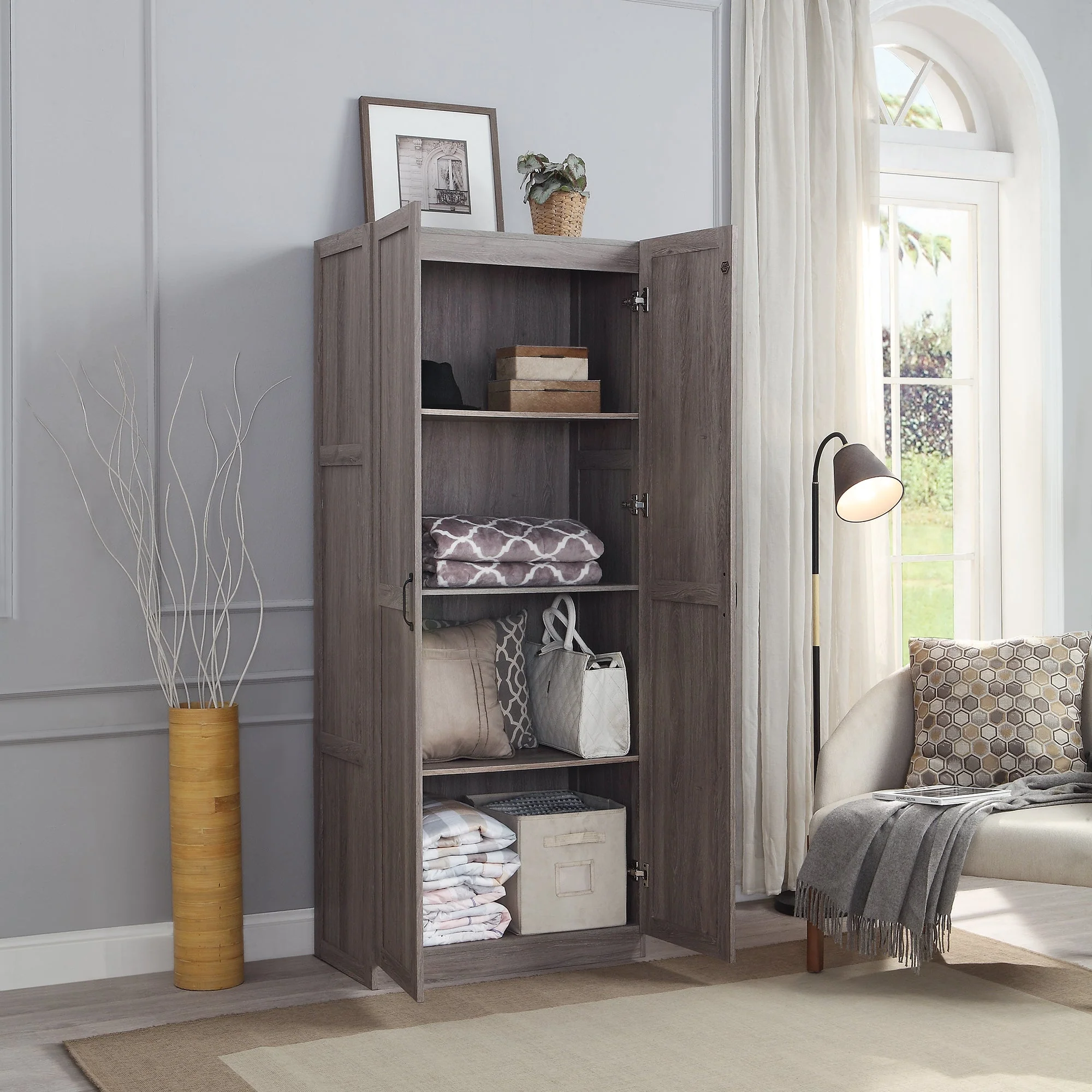 Hopkins Storage Closet 3.0 in Grey - Image 2