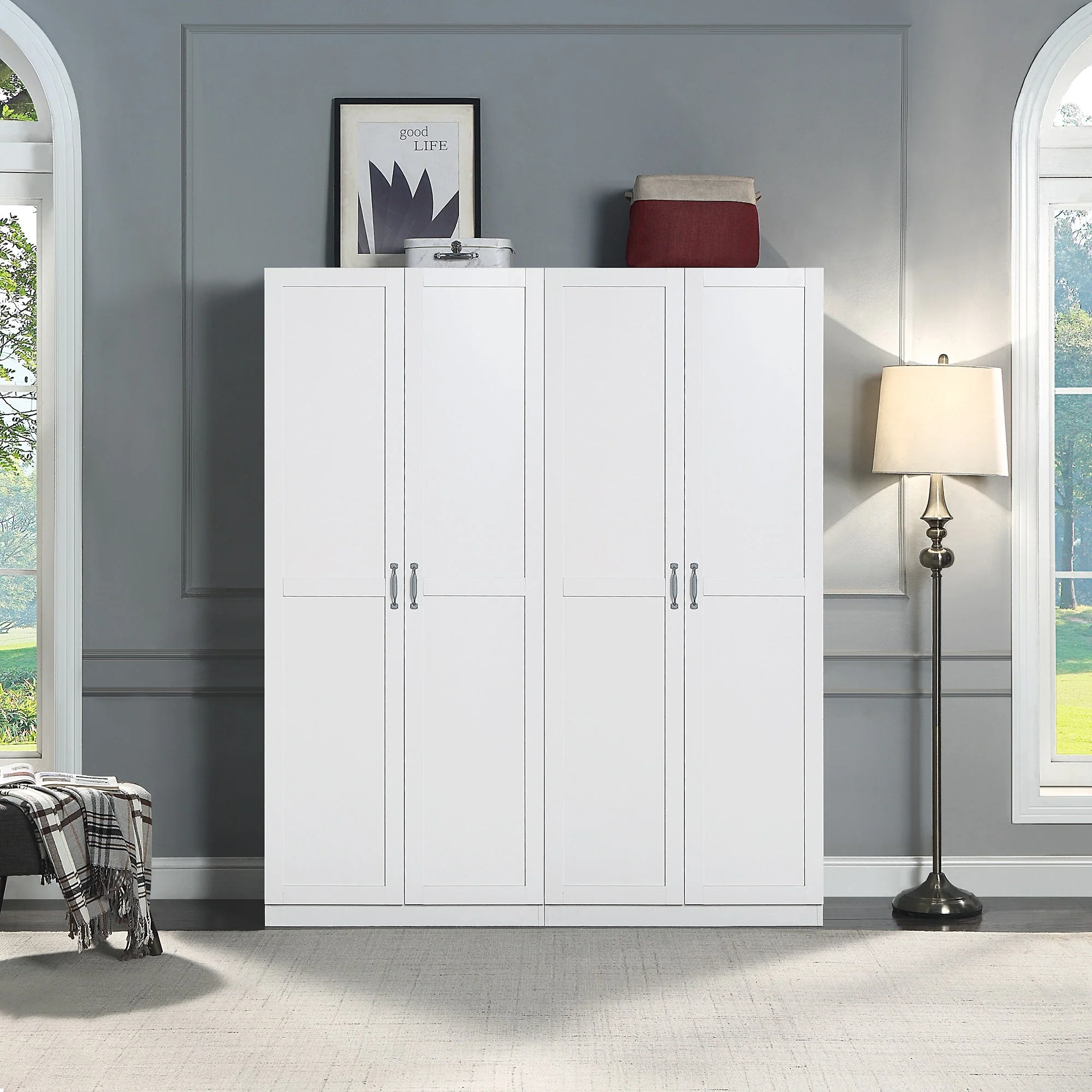 Hopkins Storage Closet 4.0 in White (set of 2) - Image 2
