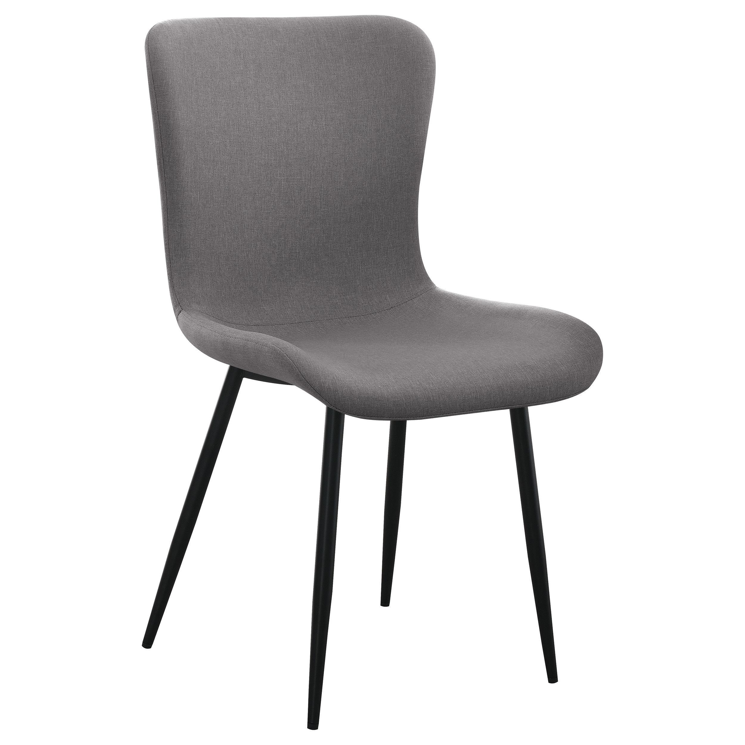 Horizon Upholstered Dining Side Chair Taupe, Set of 2 - Image 3