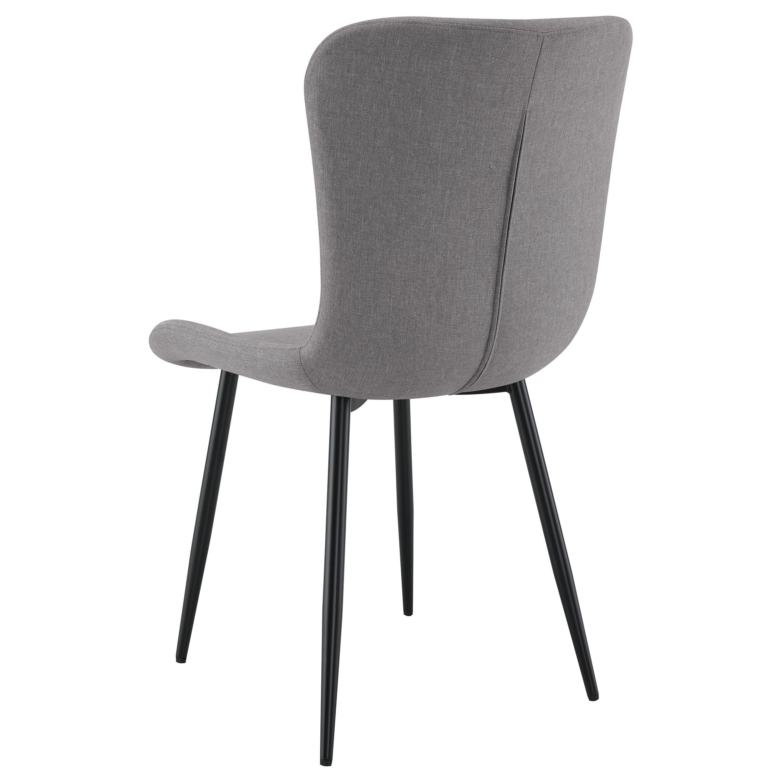Horizon Upholstered Dining Side Chair Taupe, Set of 2 - Image 7