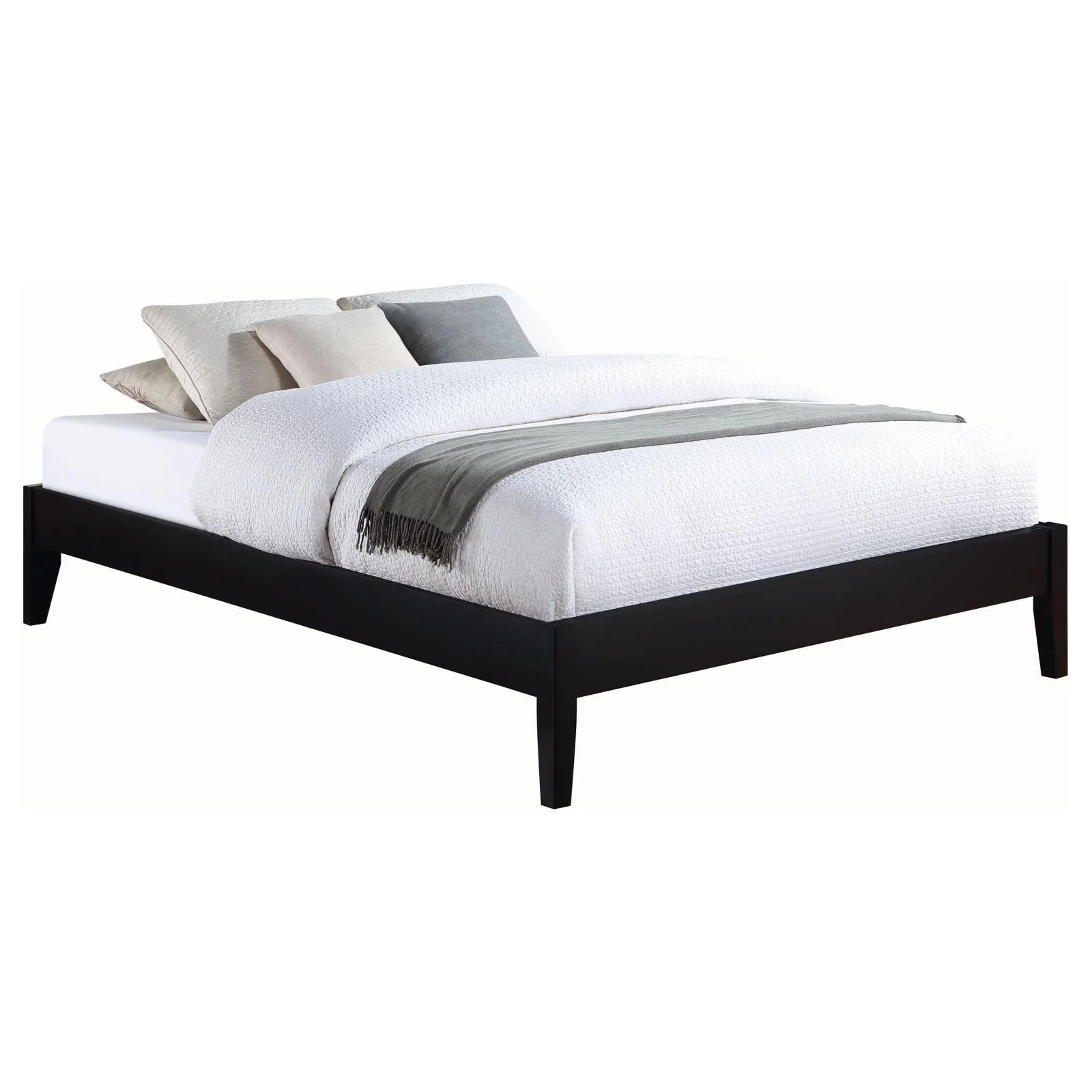 Hounslow Black Platform Queen Bed - Image 2
