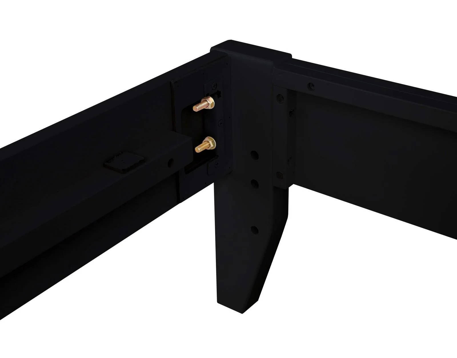 Hounslow Black Platform Queen Bed - Image 7