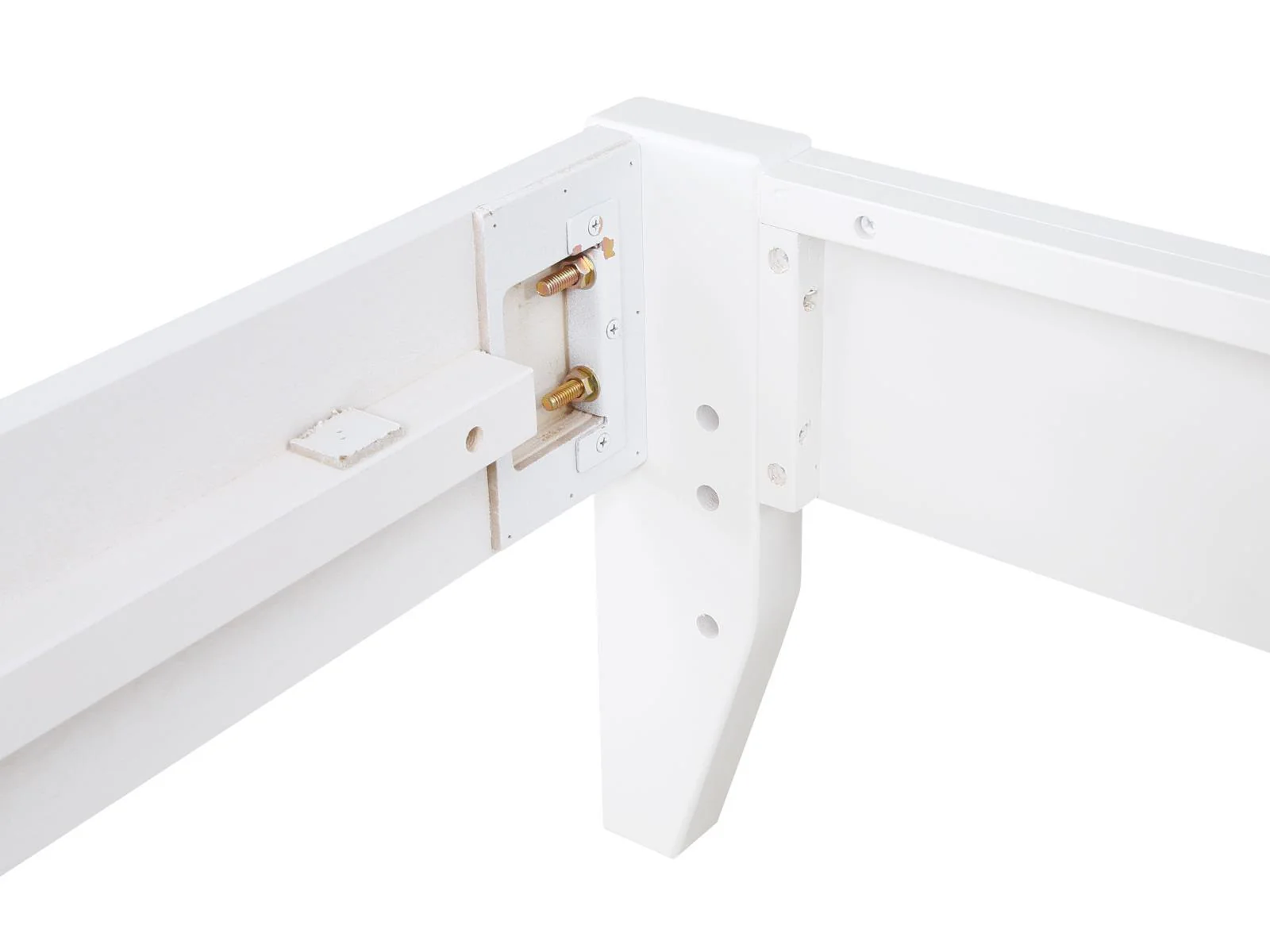 Hounslow White Platform Queen Bed - Image 7