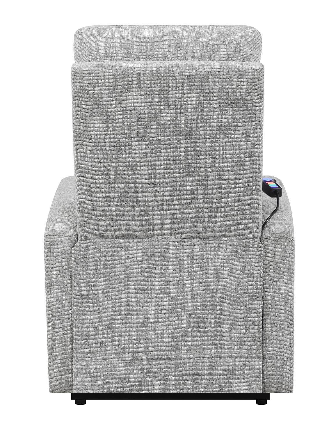 Howie Gray Tufted Upholstered Power Lift Recliner - Image 10