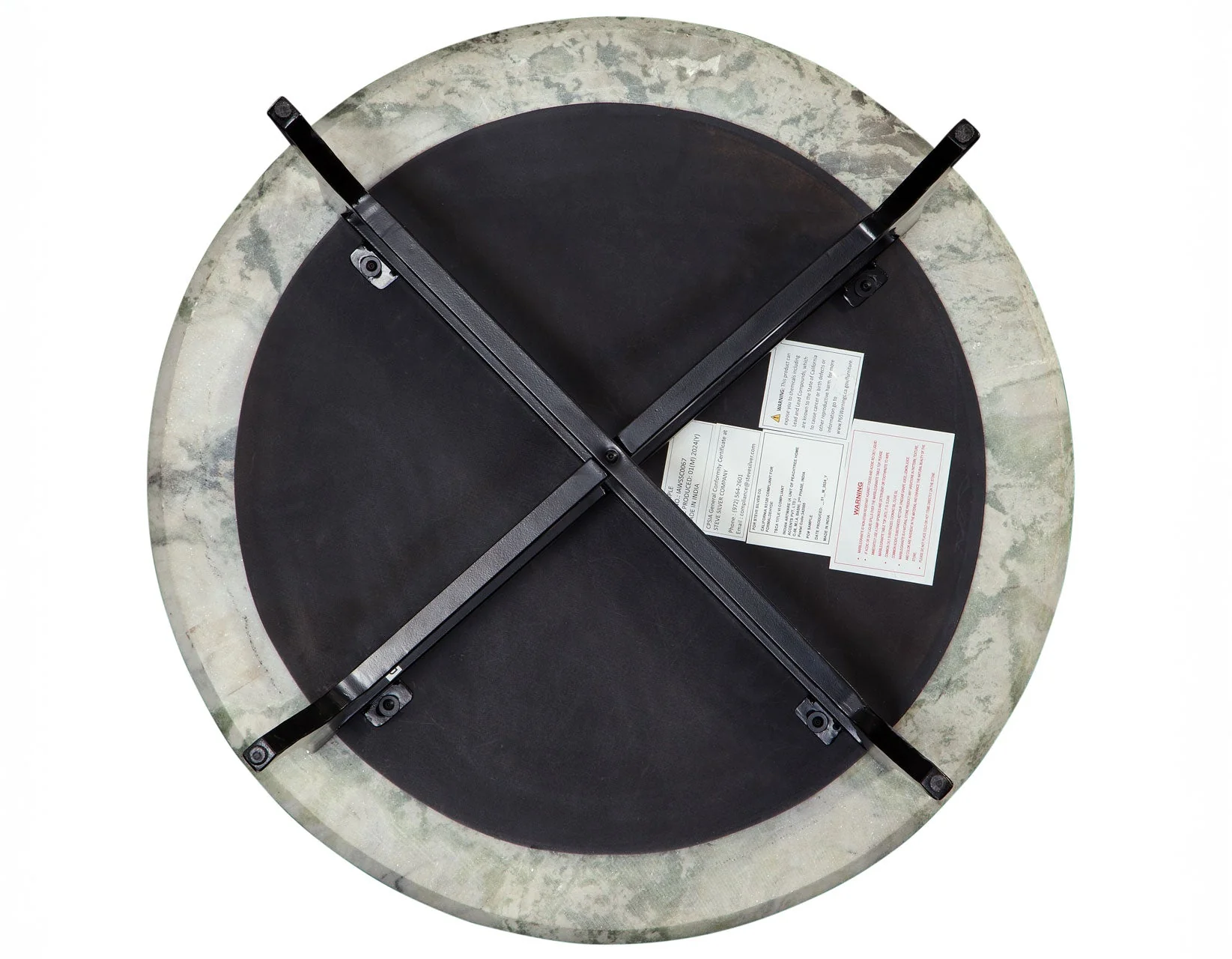 Hoxley Green Onyx 30″ Round Coffee Table - Image 7