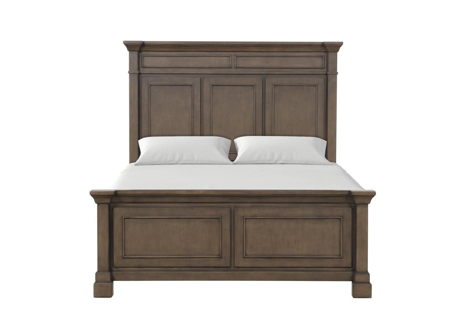 Huddersfield Dark Walnut Queen Panel Bed - Image 3