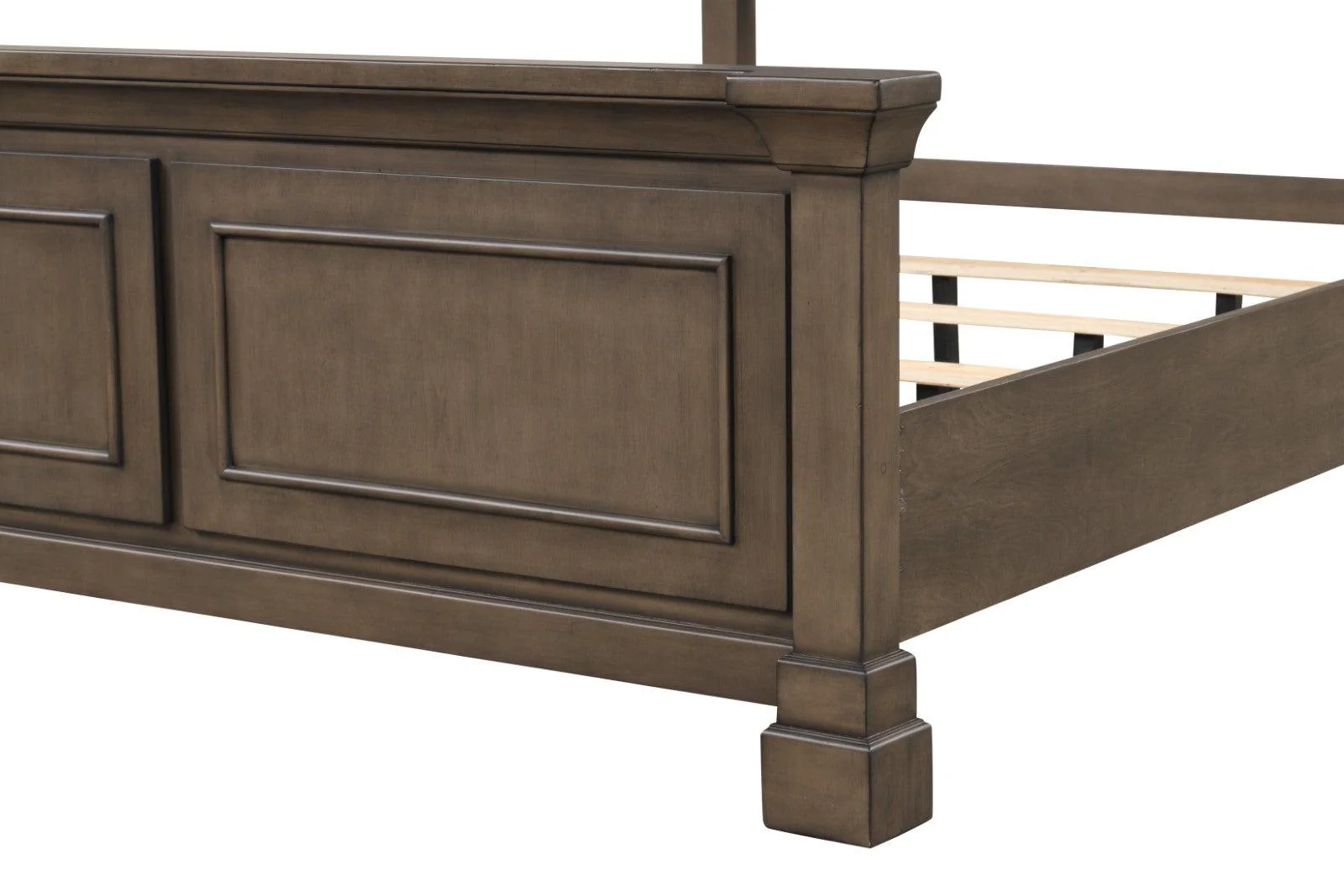 Huddersfield Dark Walnut Queen Panel Bed - Image 6