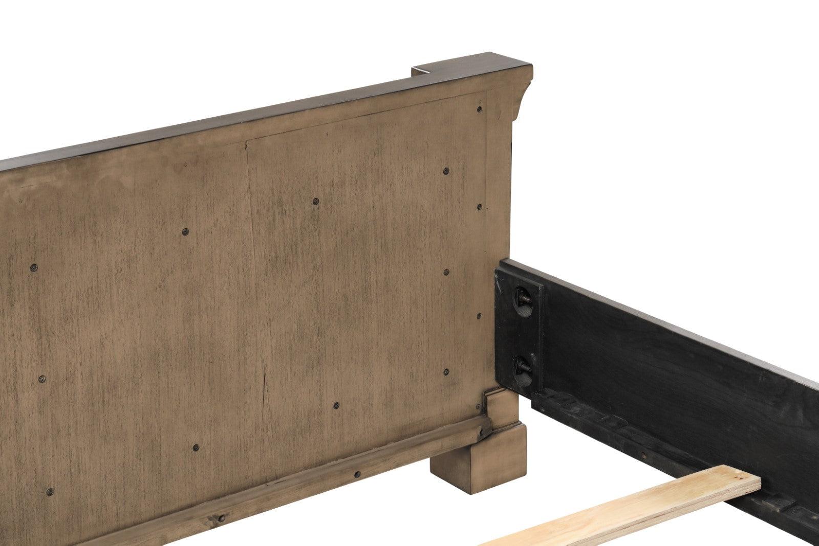 Huddersfield Dark Walnut Queen Panel Bed - Image 7
