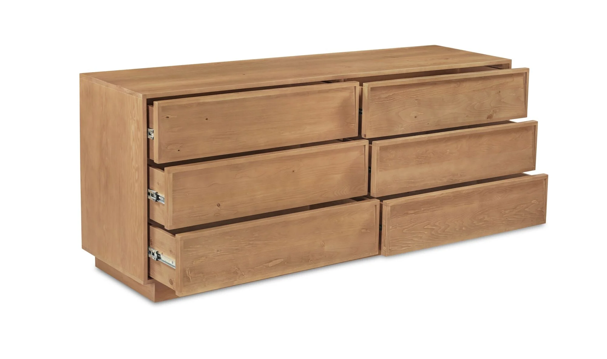 Hudson 6 Drawer Dresser Natural - Image 2