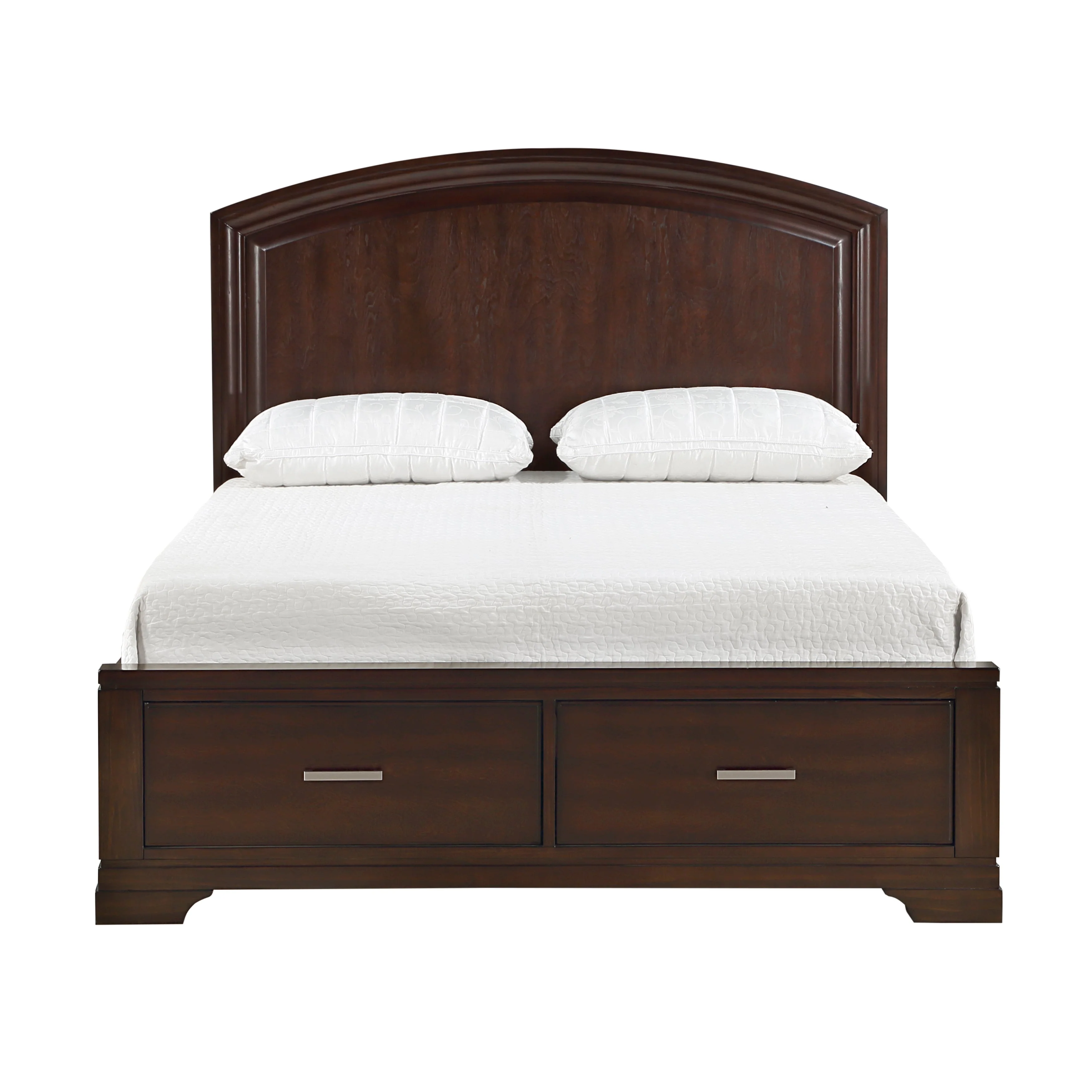Hudson Cherry Full Storage Platform Bed - Image 5