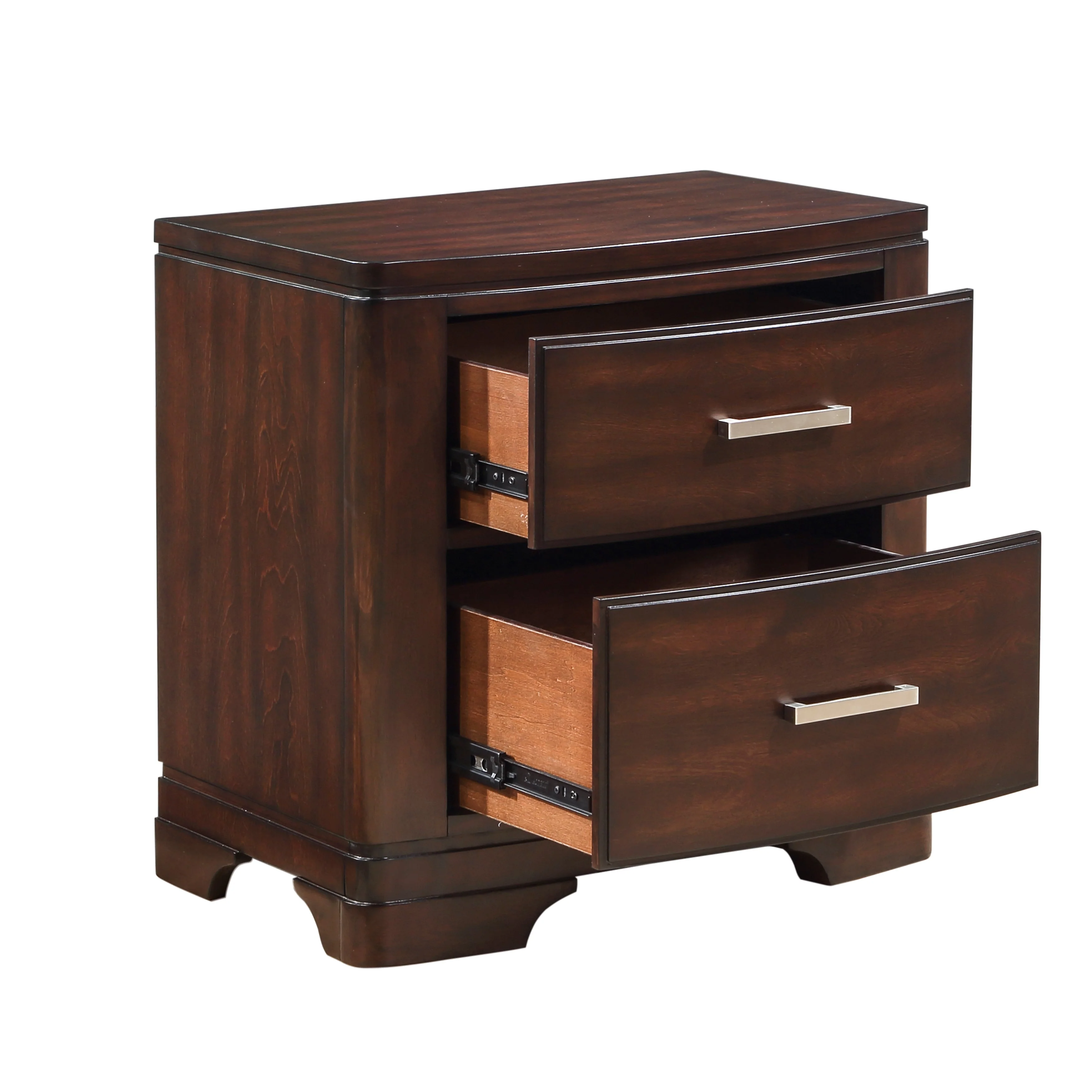 Hudson Cherry Storage Platform Bedroom Set - Image 12