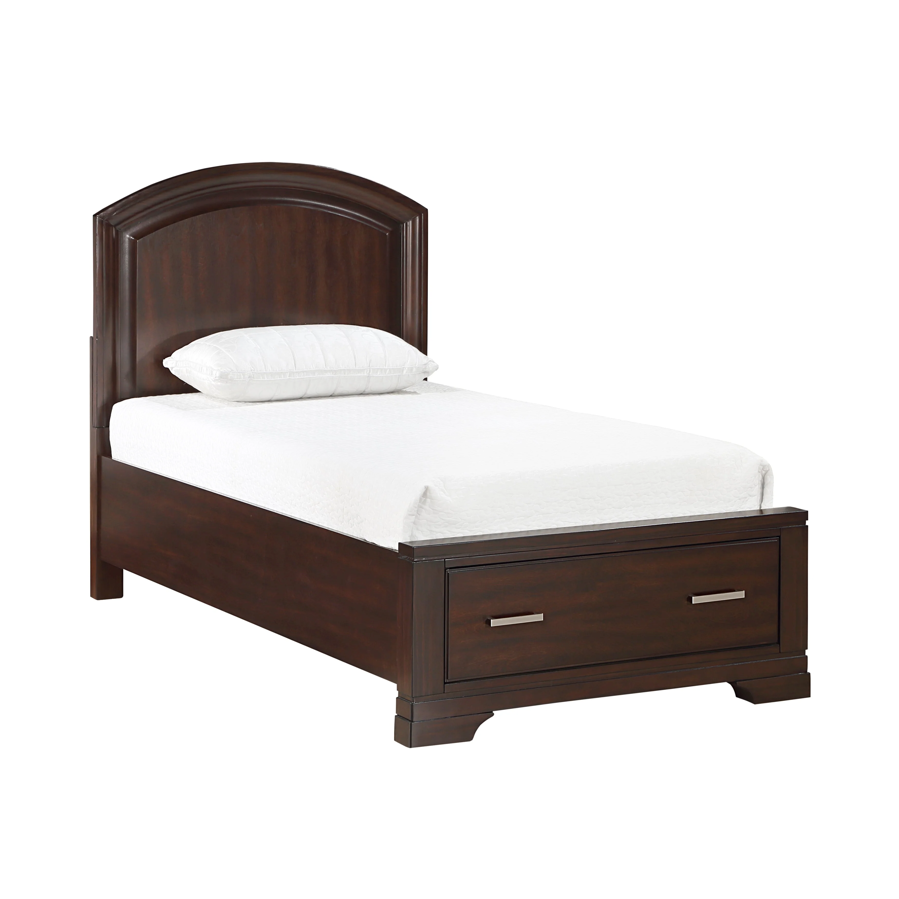 Hudson Cherry Storage Platform Youth Bedroom Set - Image 3
