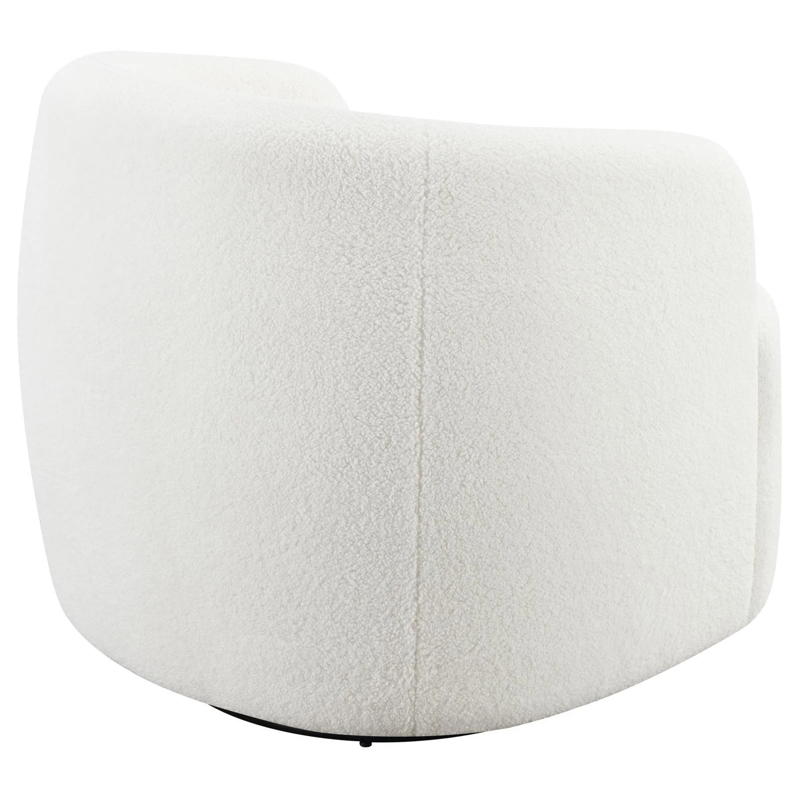 Hudson Natural Upholstered Swivel Chair - Image 8