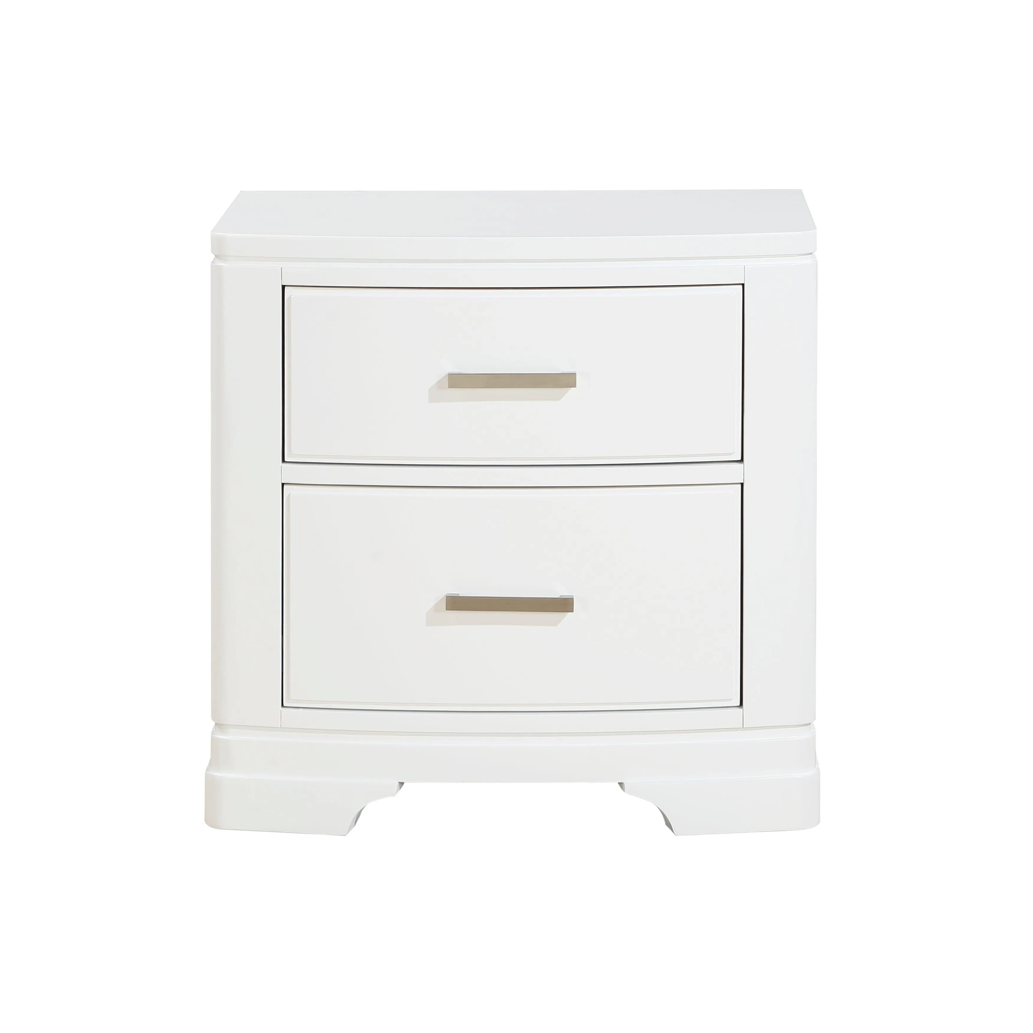 Hudson White Nightstand - Image 6