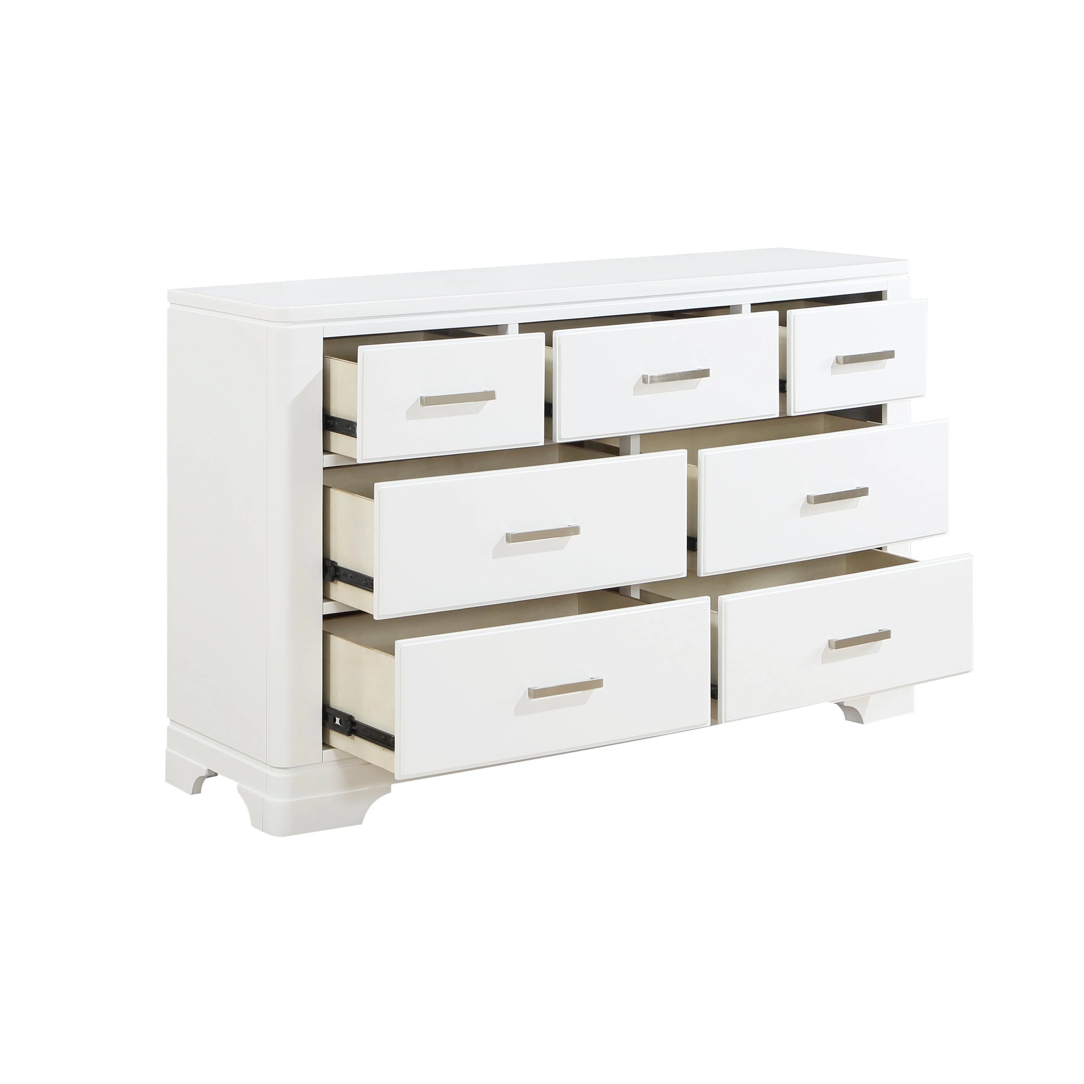 Hudson White Storage Platform Youth Bedroom Set - Image 10