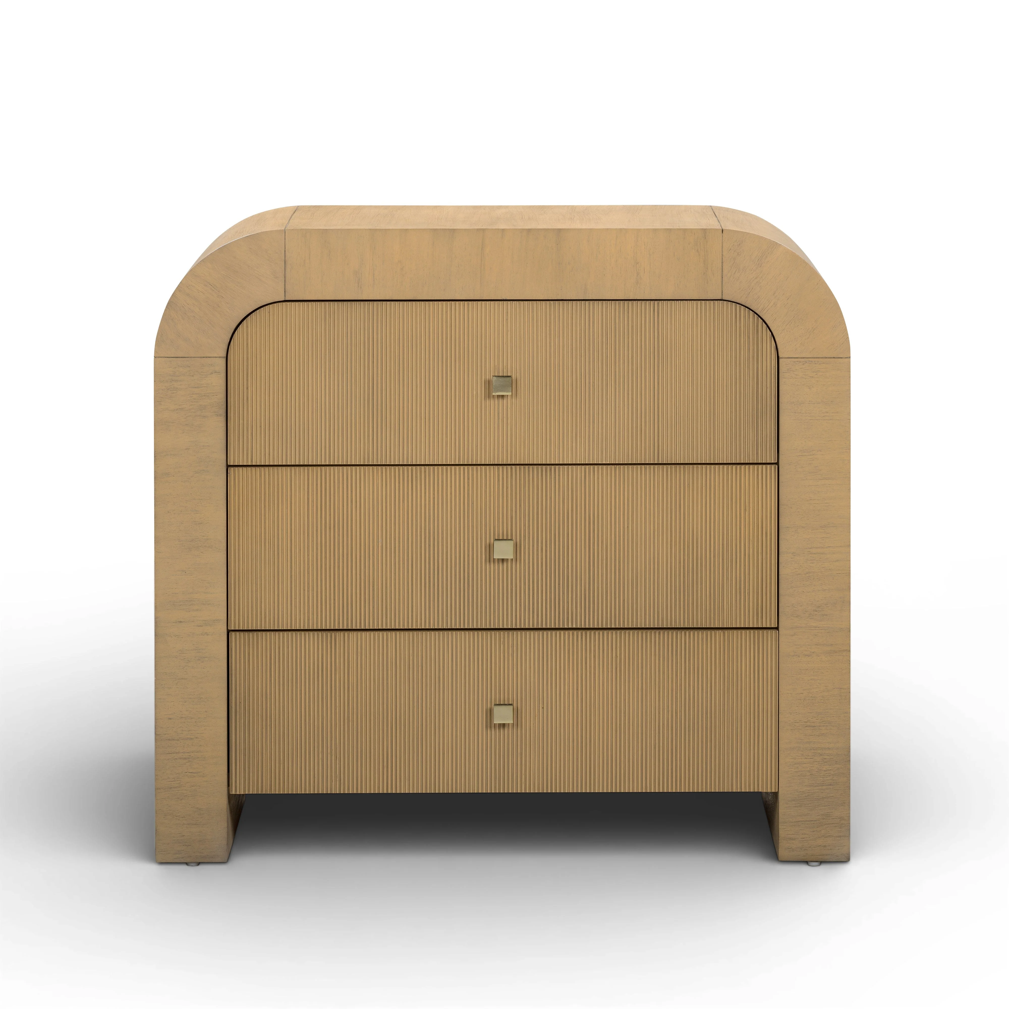 Hump 38" Arched 3-Drawer Bedside Chest - Image 19