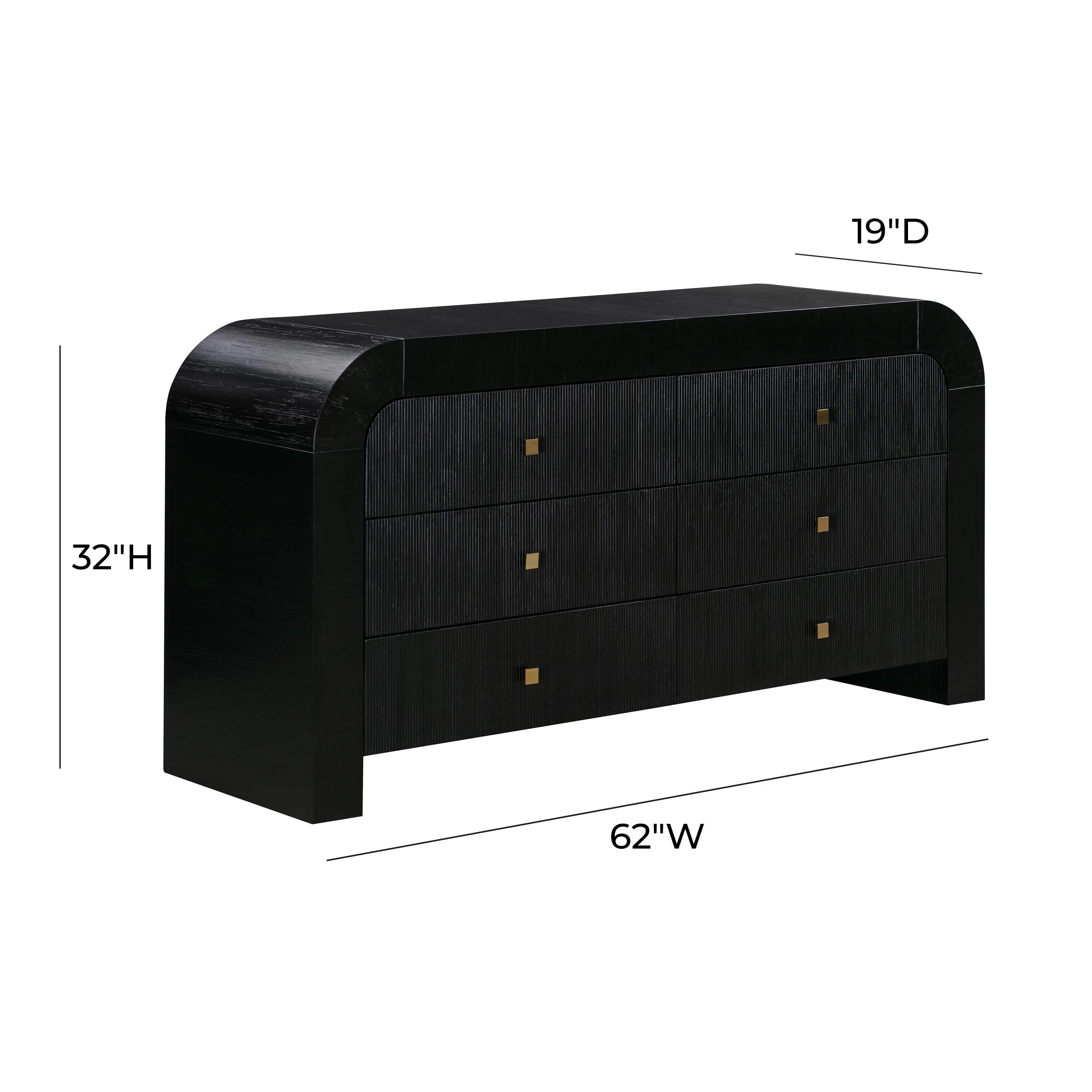 Hump 6 Drawer Dresser - Image 16