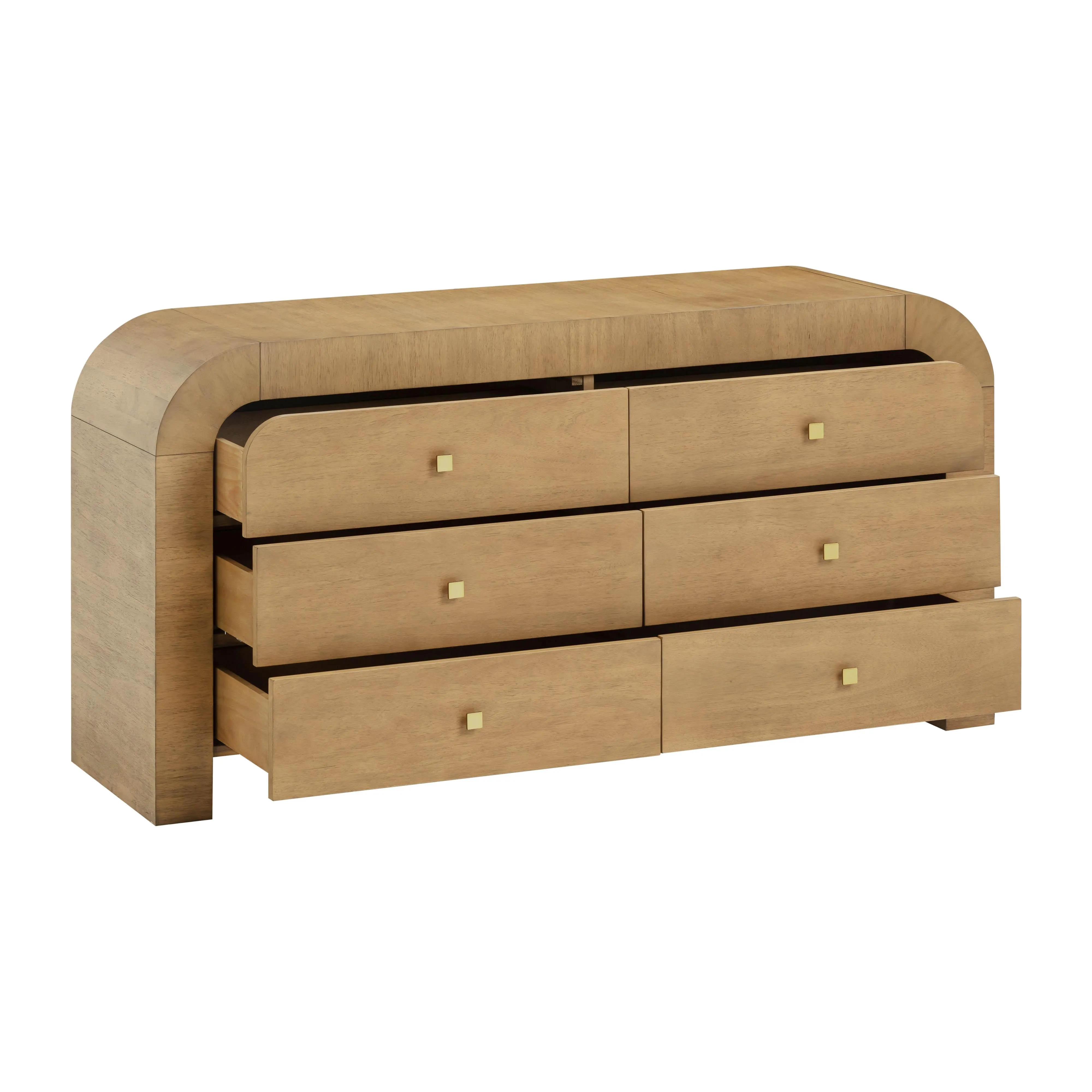 Hump 6 Drawer Dresser - Image 20