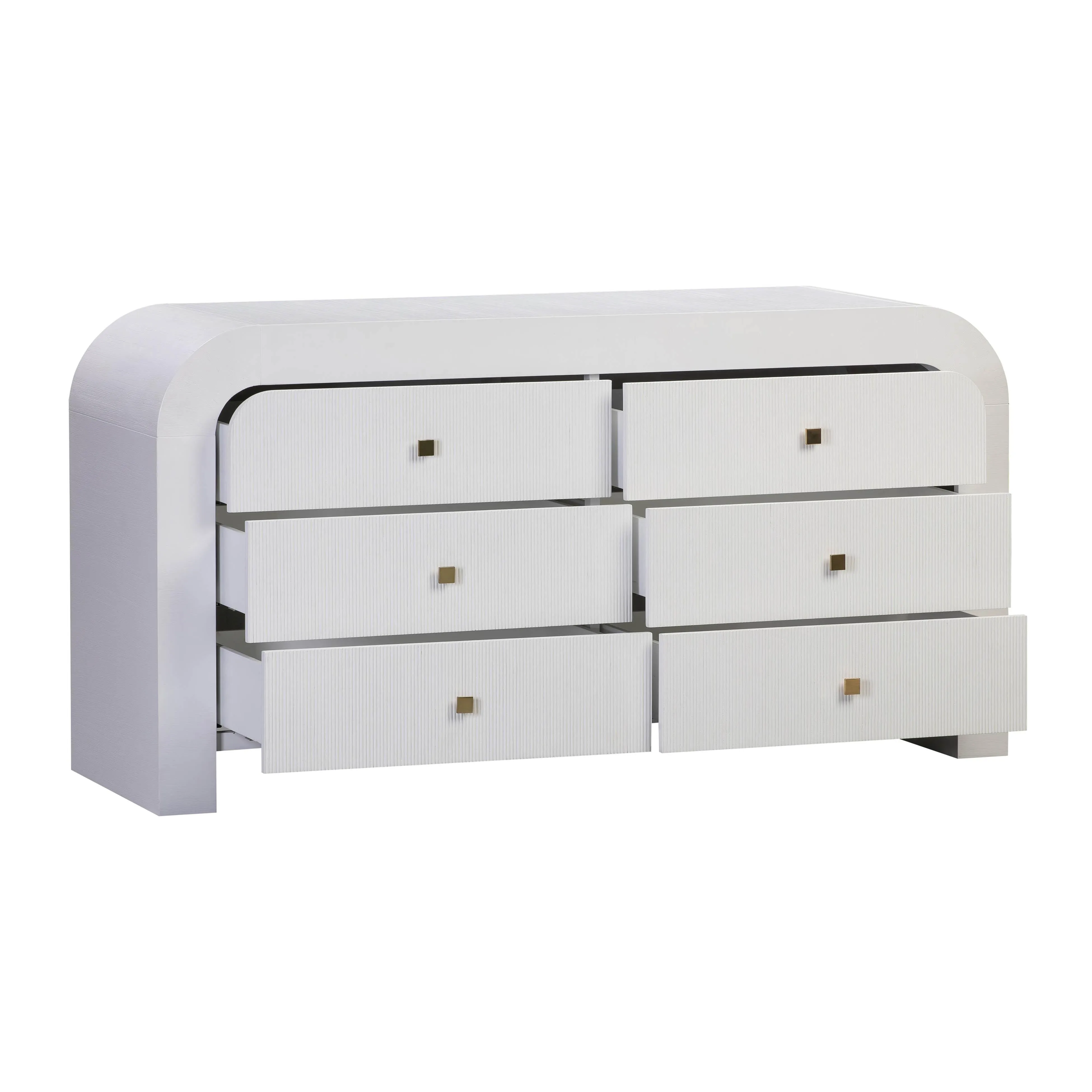 Hump 6 Drawer Dresser - Image 4