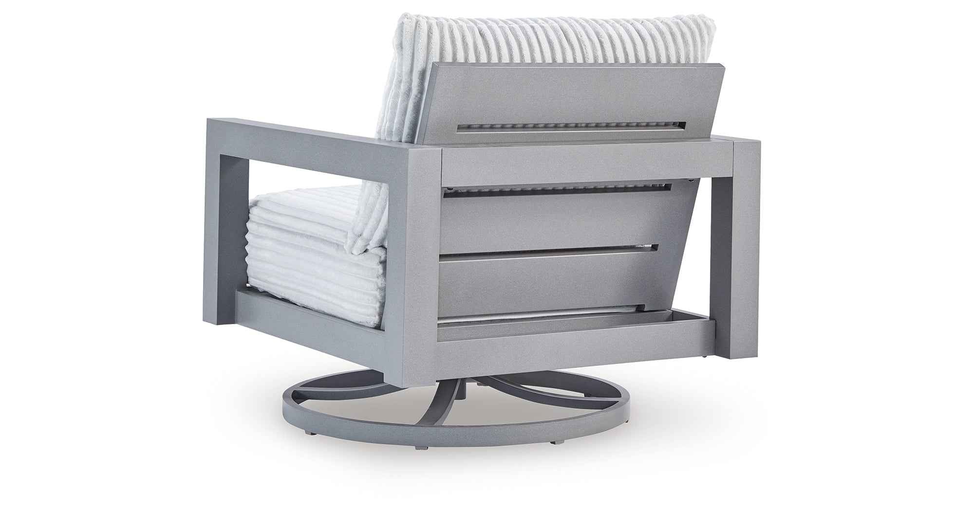 Hurley Park Gray Outdoor Sofa with 2 Lounge Chairs - Image 13