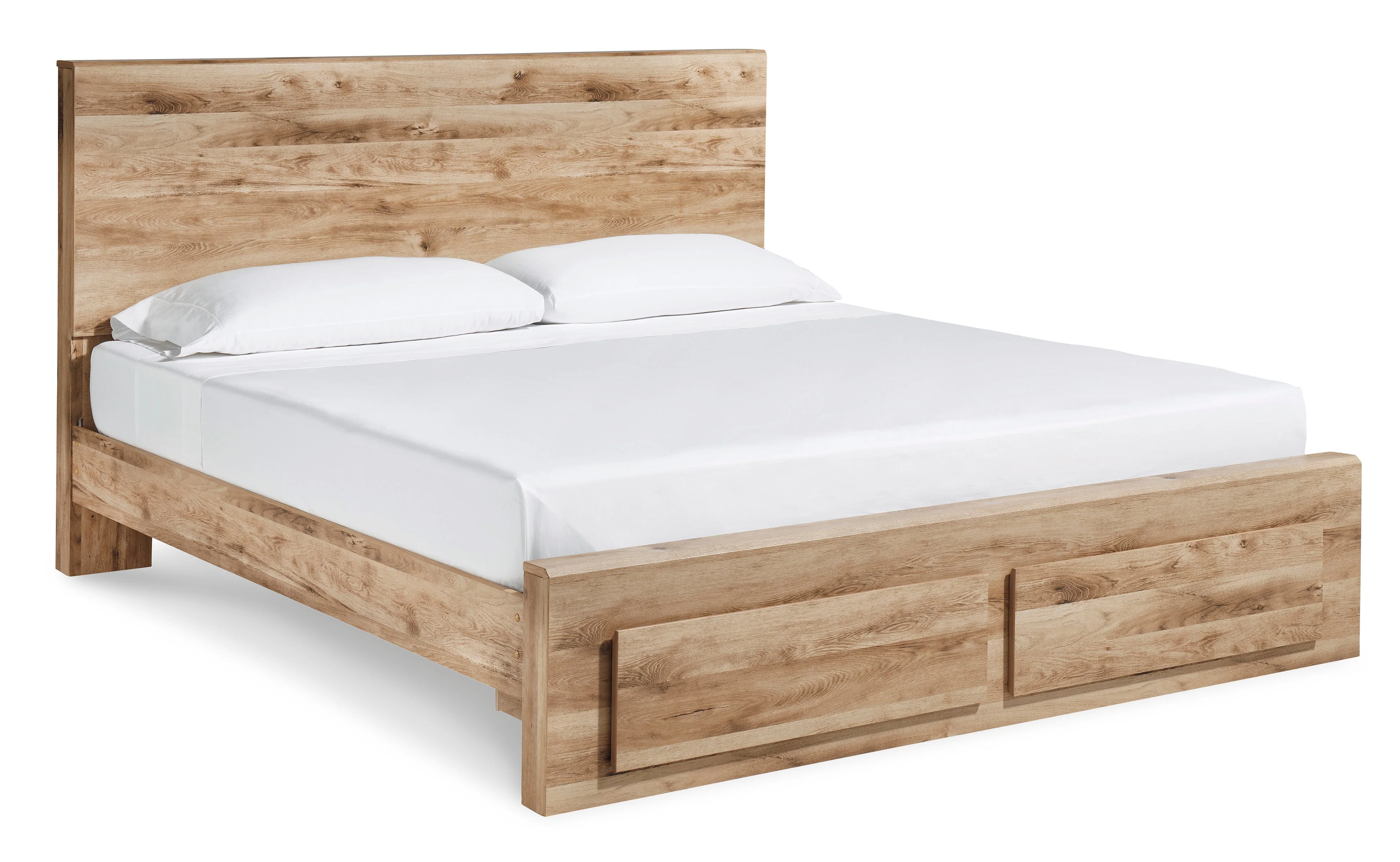 Hyanna Tan Brown Storage Platform Bedroom Set - Image 4